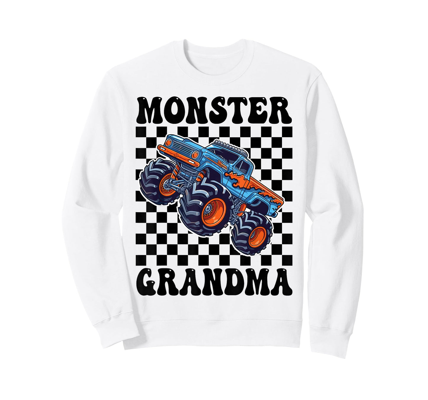 Monster Truck Grandma Family Matching Monster Trucks T-Shirt