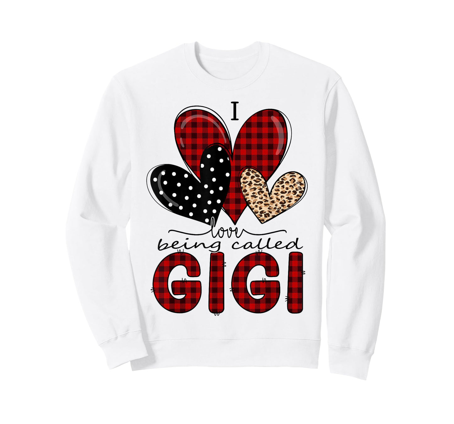I Love Being Called Gigi Grandma Valentine Mother's Day T-Shirt