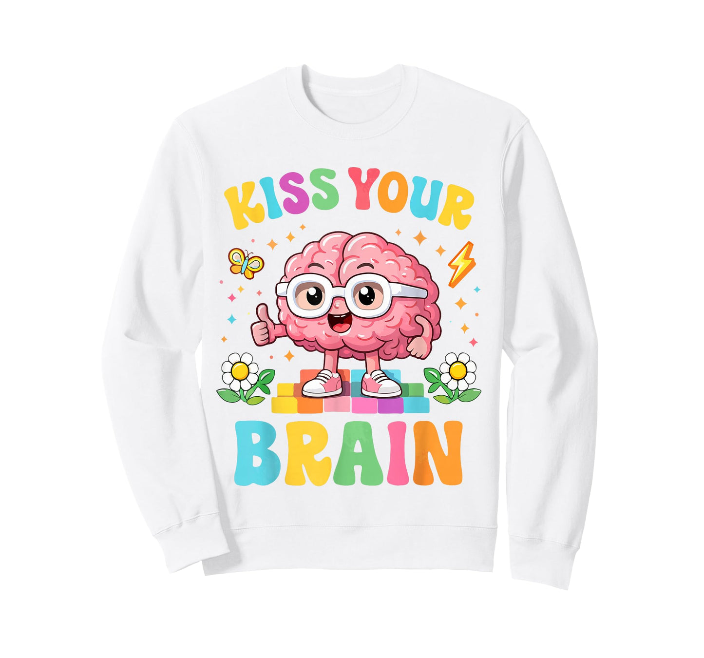 Kiss Your Brain Teacher Valentine Day Women T-Shirt