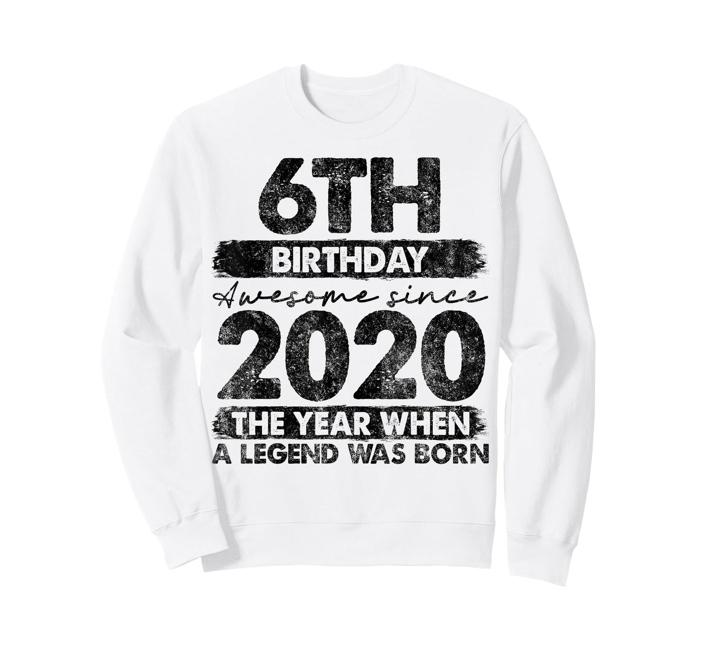6 Year Old Gifts Vintage 2020 Limited Edition 6th Birthday T-Shirt