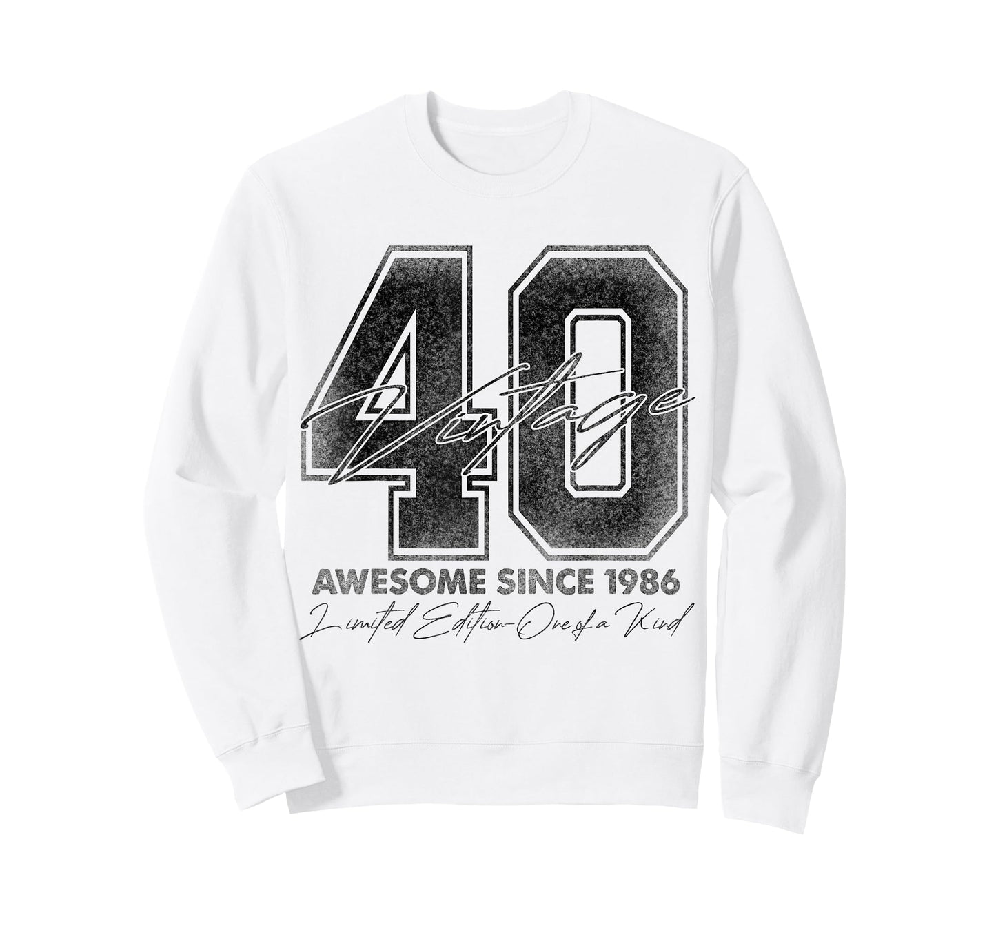 40 Year Old Gifts Vintage 1986 Limited Edition 40th Birthday T-Shirt