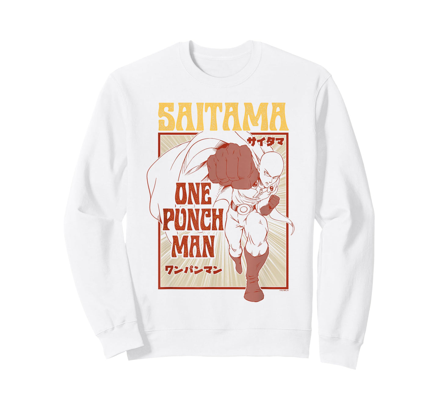 One Punch Man Saitama Manga Style Illustration Anime T-Shirt