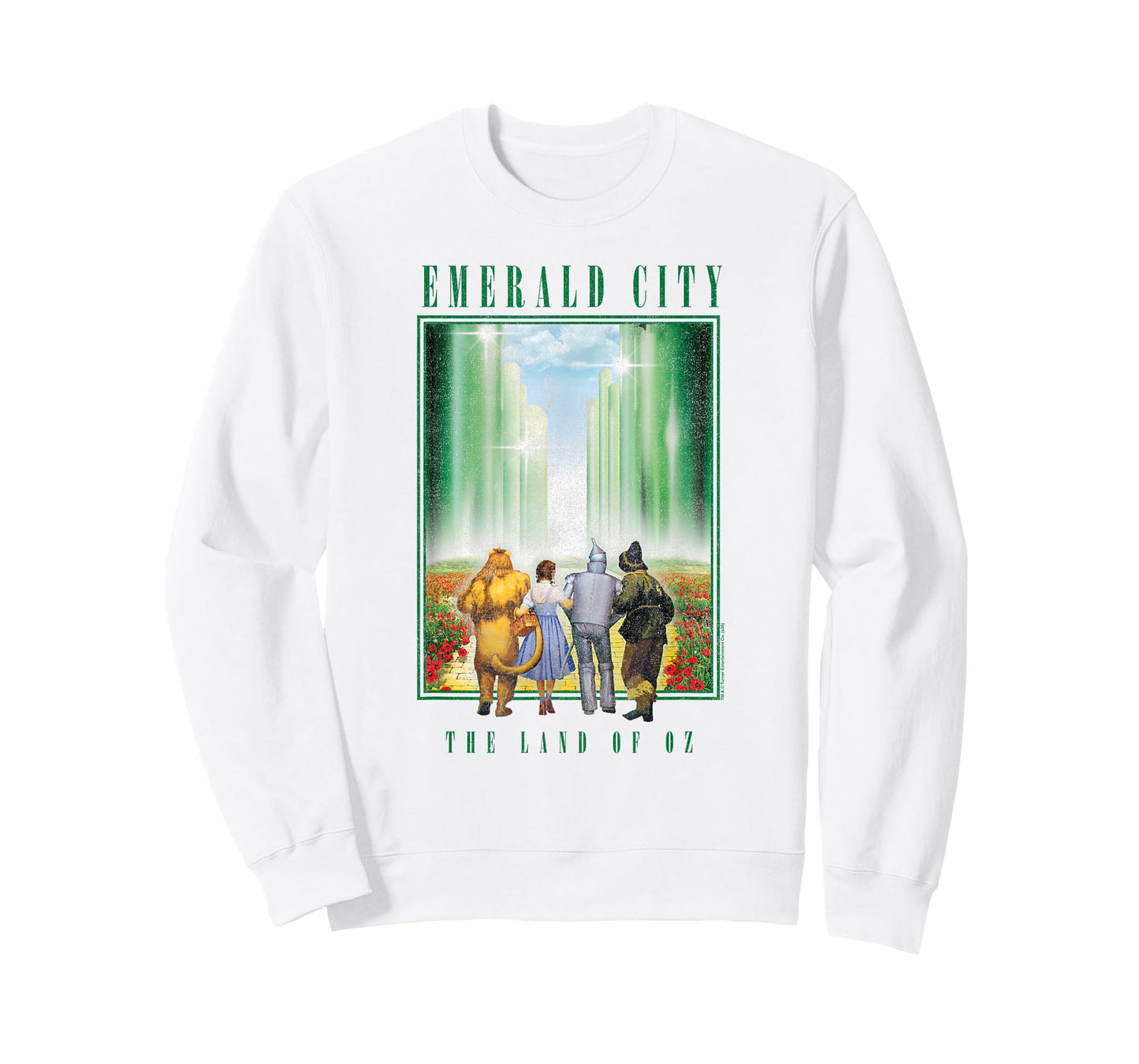 Wizard of Oz Travel to The Emerald City Vintage Movie T-Shirt