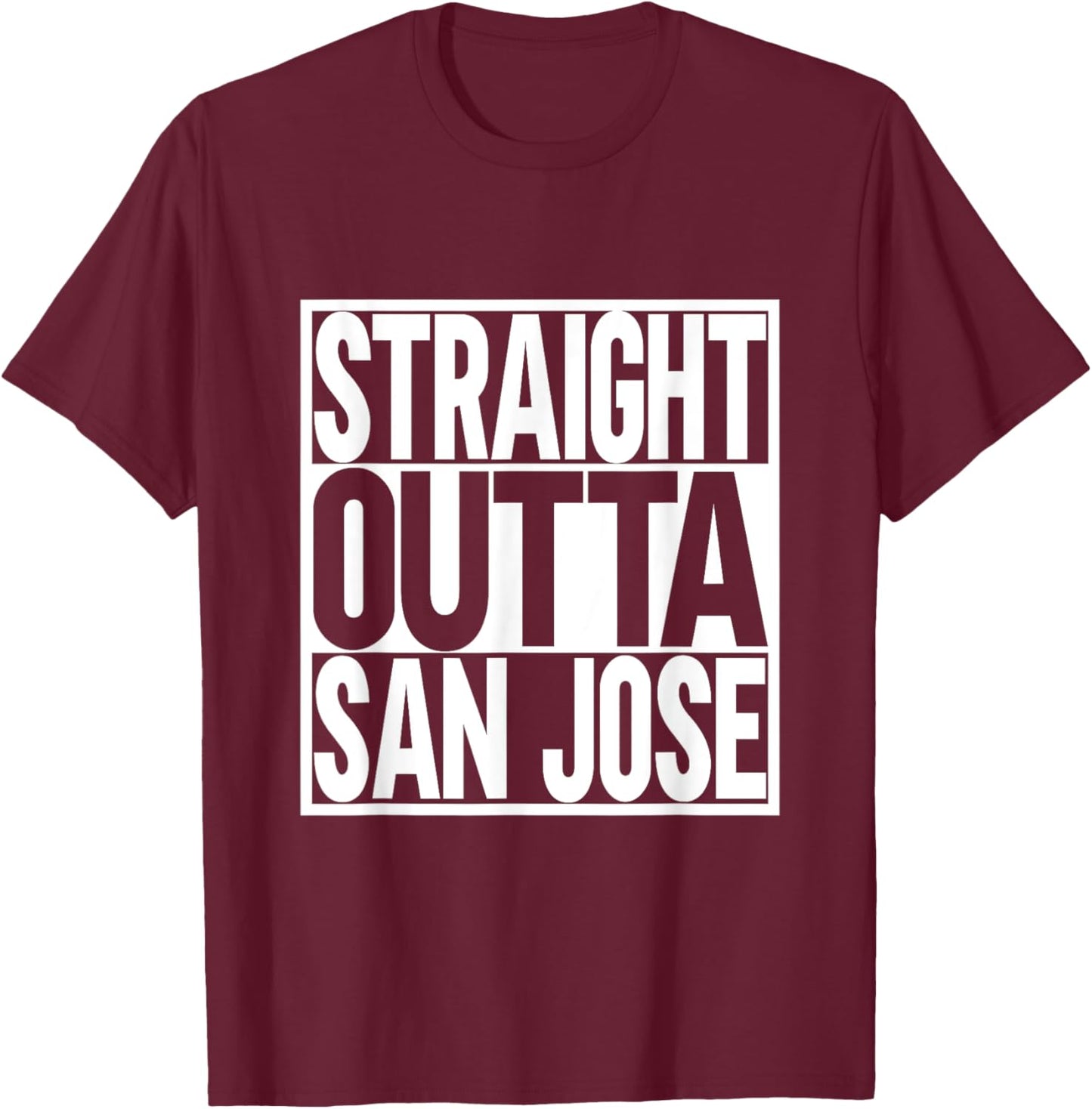 San Jose T-Shirt - T-Shirt | Maroon