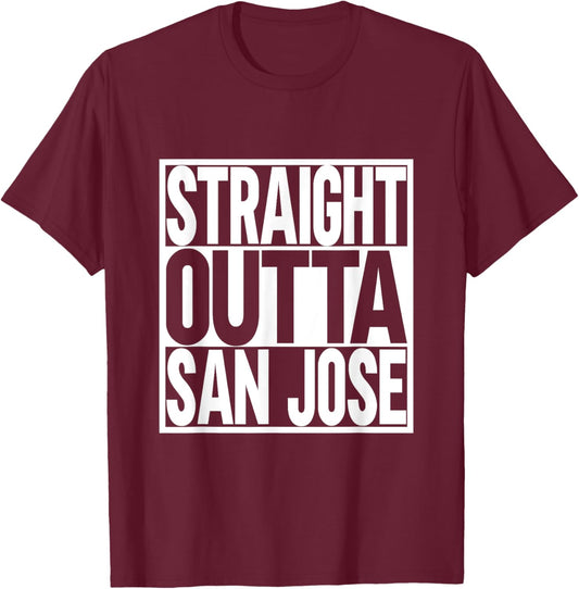 San Jose T-Shirt - T-Shirt | Maroon