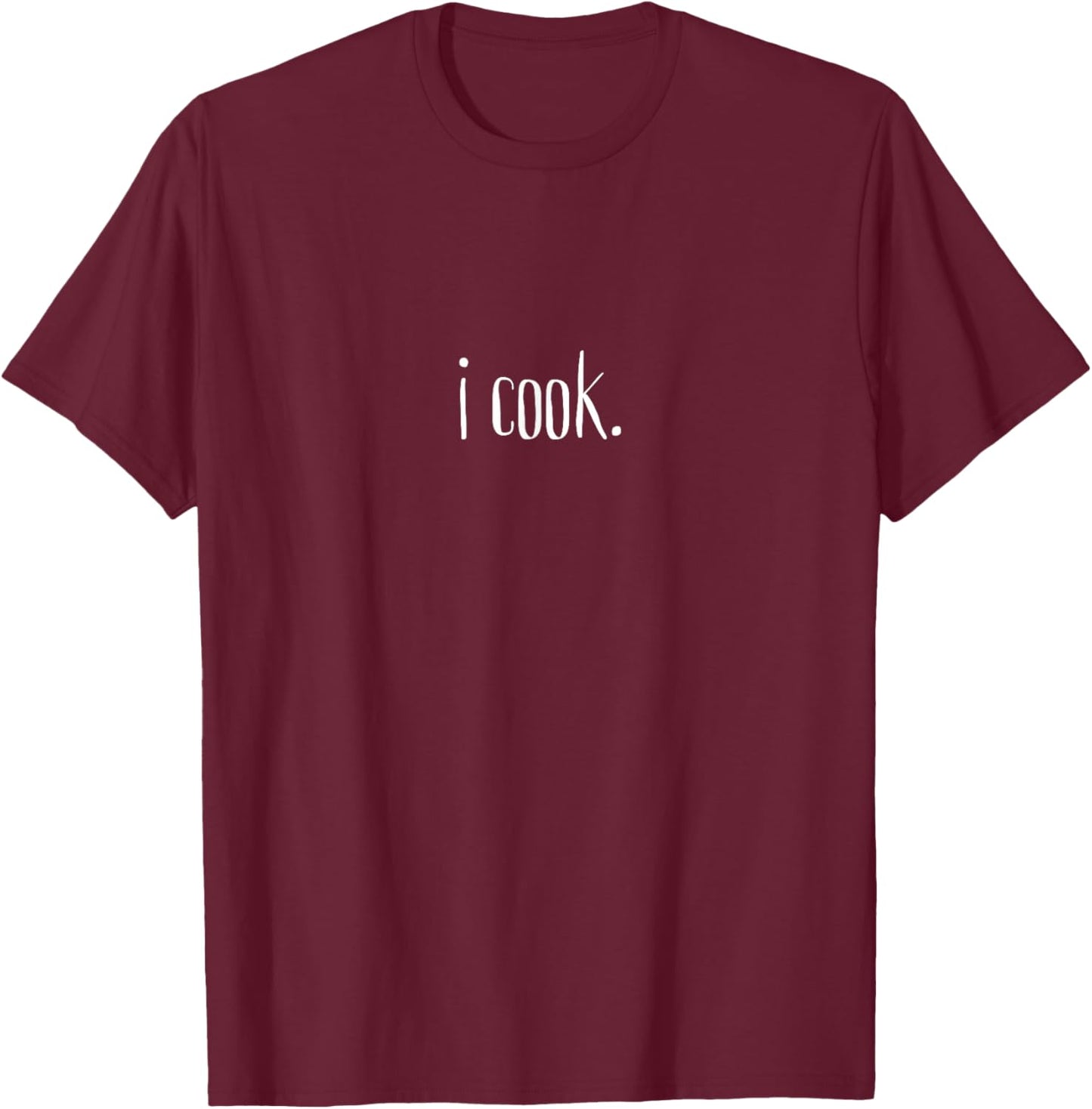 Ich koche - Funny Chef T-Shirt - T-Shirt | Maroon