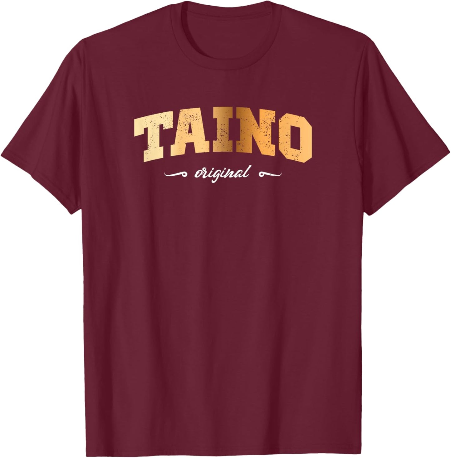 Taino african spanish Puerto Rico Original T-Shirt - T-Shirt | Maroon