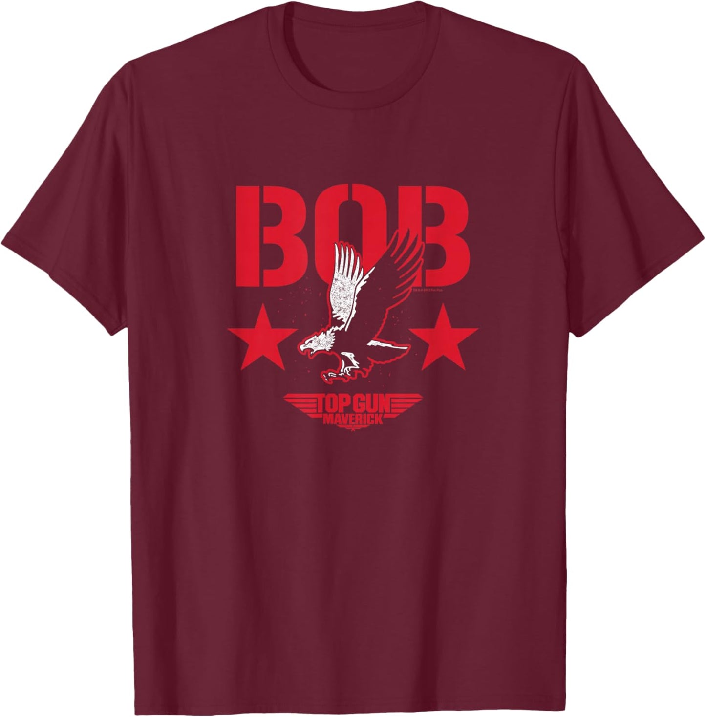 Top Gun: Maverick - BOB T-Shirt - T-Shirt | Maroon