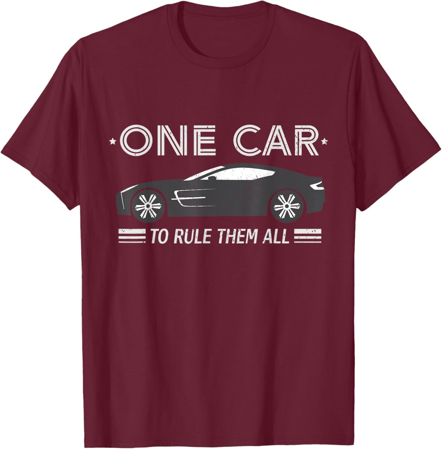 Sport Car One Car to rule them all T-Shirt - T-Shirt | Maroon