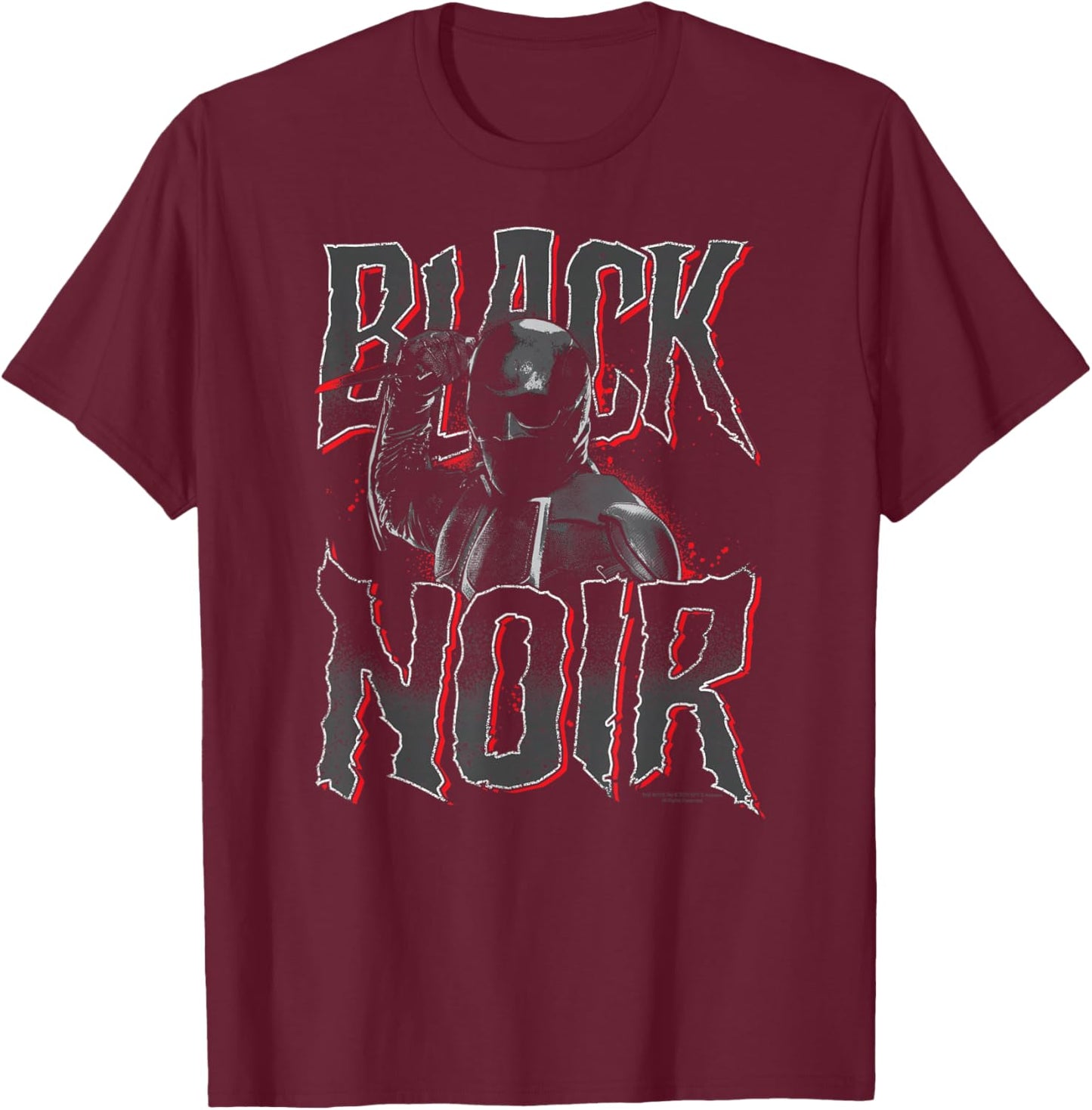 The Boys Black Noir Knife T-Shirt - T-Shirt | Maroon