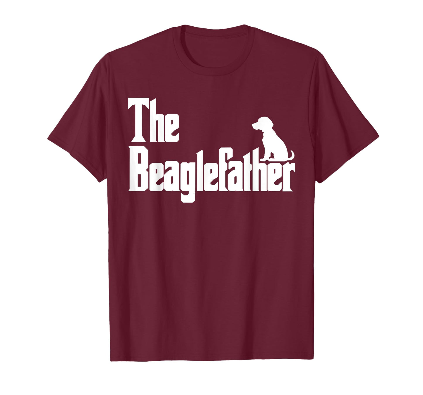 The BeagleFather Funny Beagle Dad Shirt Men Gifts T-Shirt