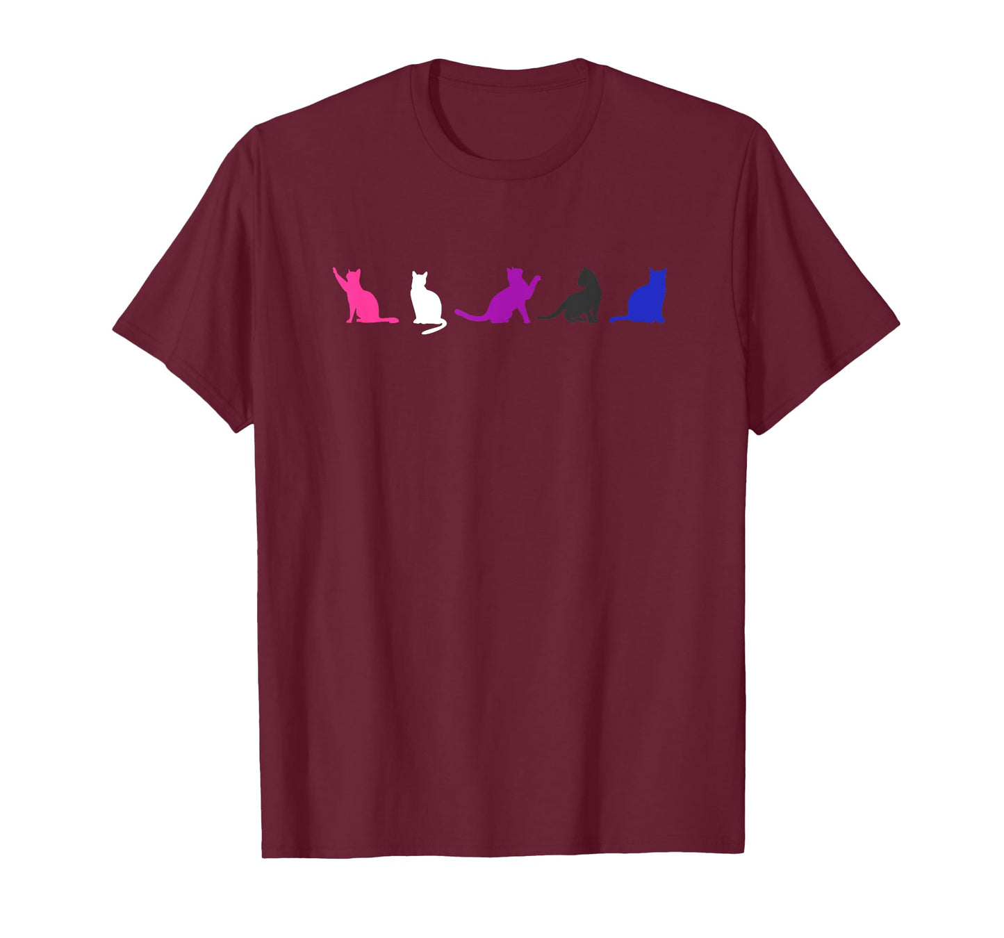 Genderfluid Pride Cats - LGBTQ Gender Fluid - Nonbinary Flag T-Shirt