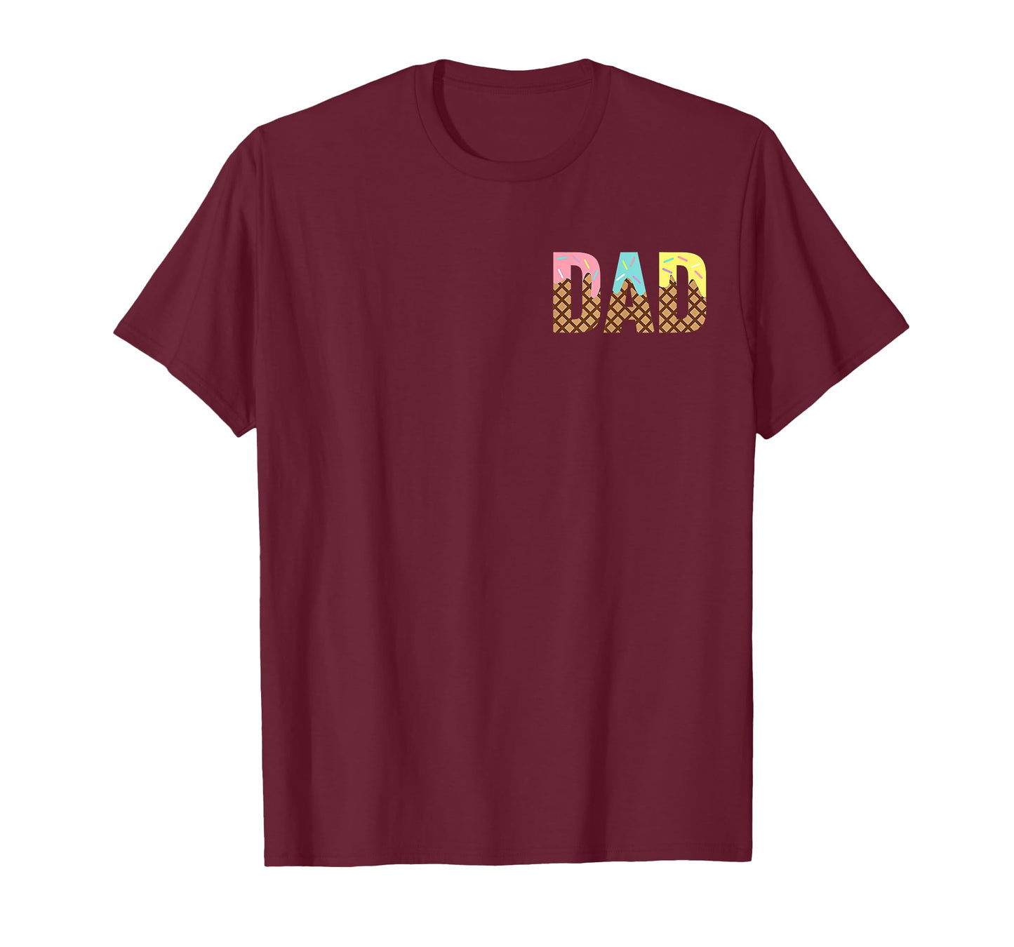Dad Of The Sweet One Ice Cream 1st First Family Mother's Day T-Shirt