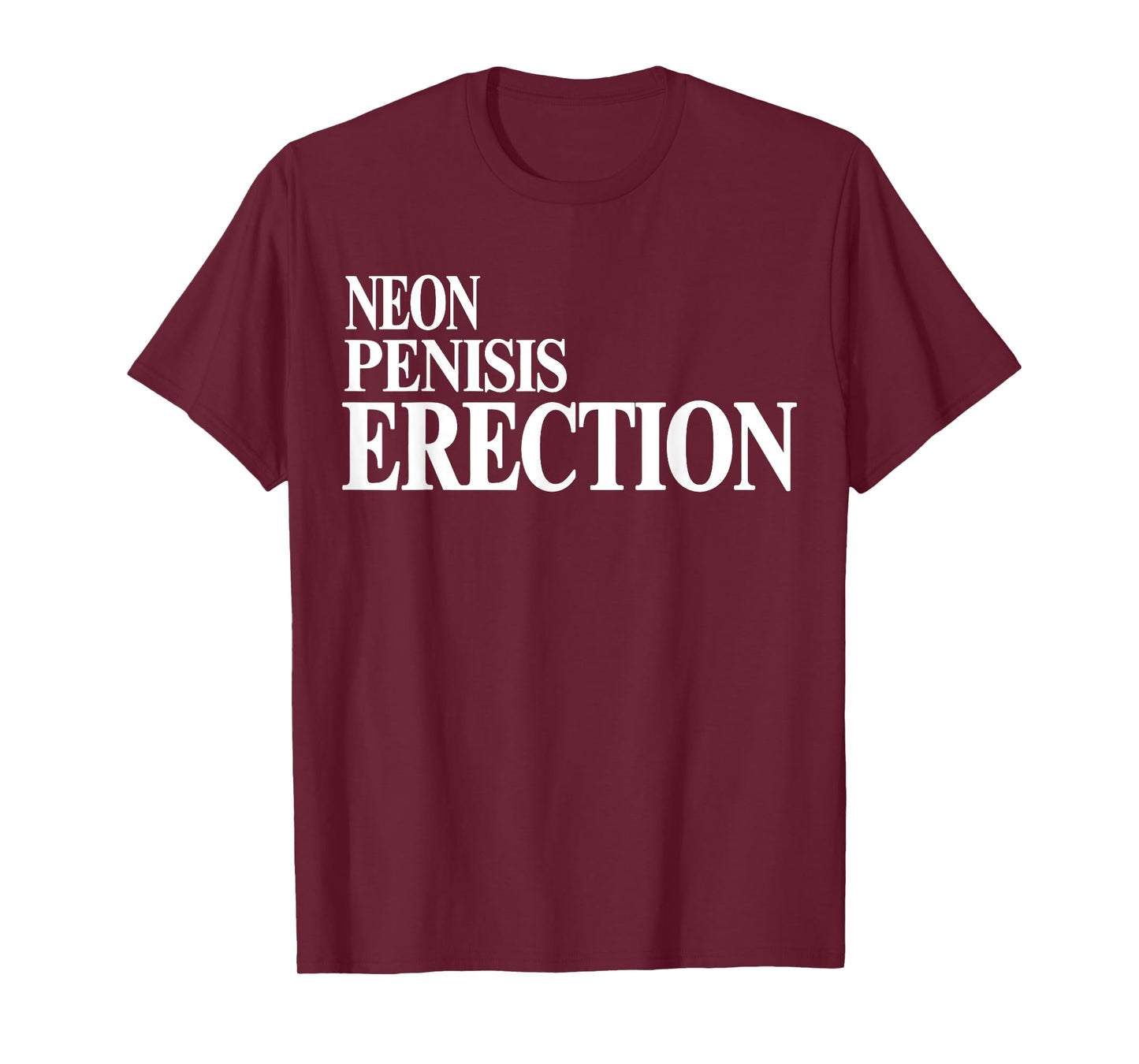 Neon Penisis Erection Shirt Neon Penisis Erection Funny T-Shirt