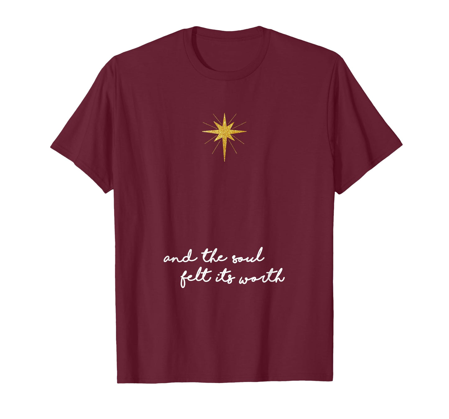 Christmas T-Shirt for Women Men Kids Oh Holy Night Star T-Shirt