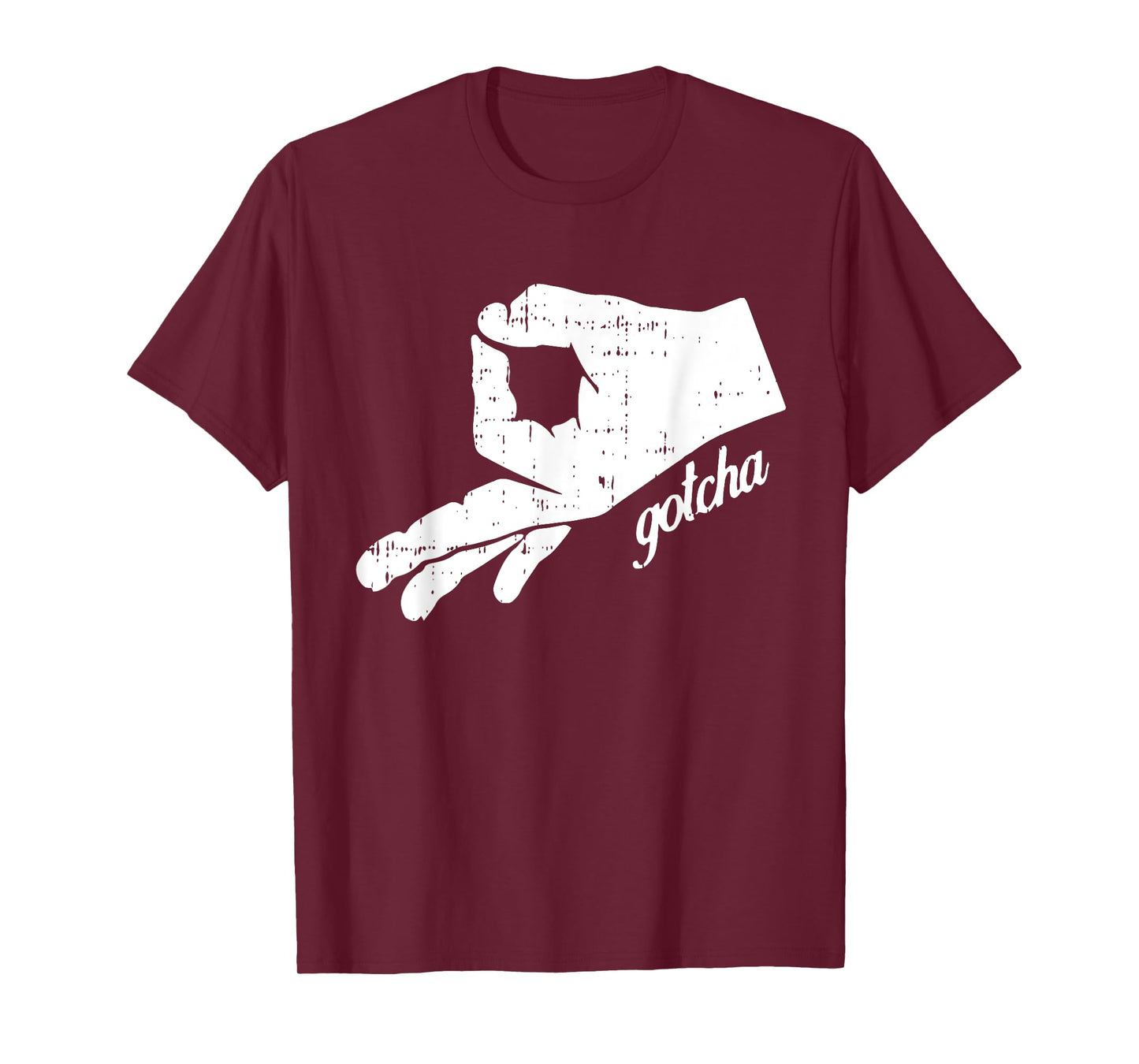 Ok Symbol Hand Gotcha Halloween Funny Circle Game Meme T-Shirt