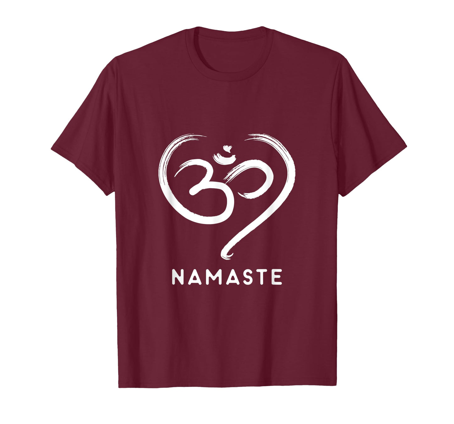 Aum Symbol Heart Namaste Om T-Shirt