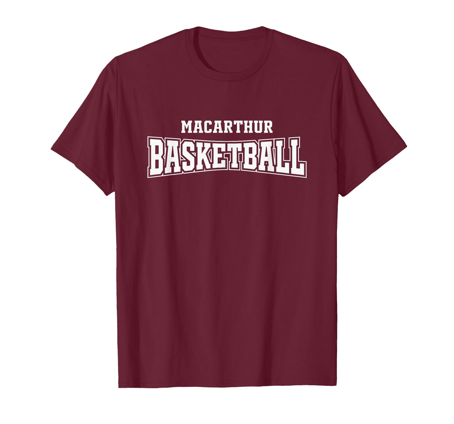 Macarthur High School Basketball Warp HS T-Shirt