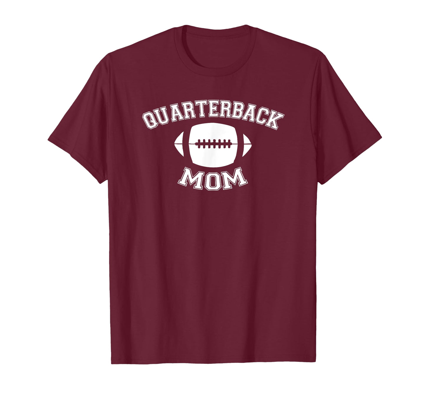 Quarterback Mom Football Parent Game Day Sports Fan T-Shirt