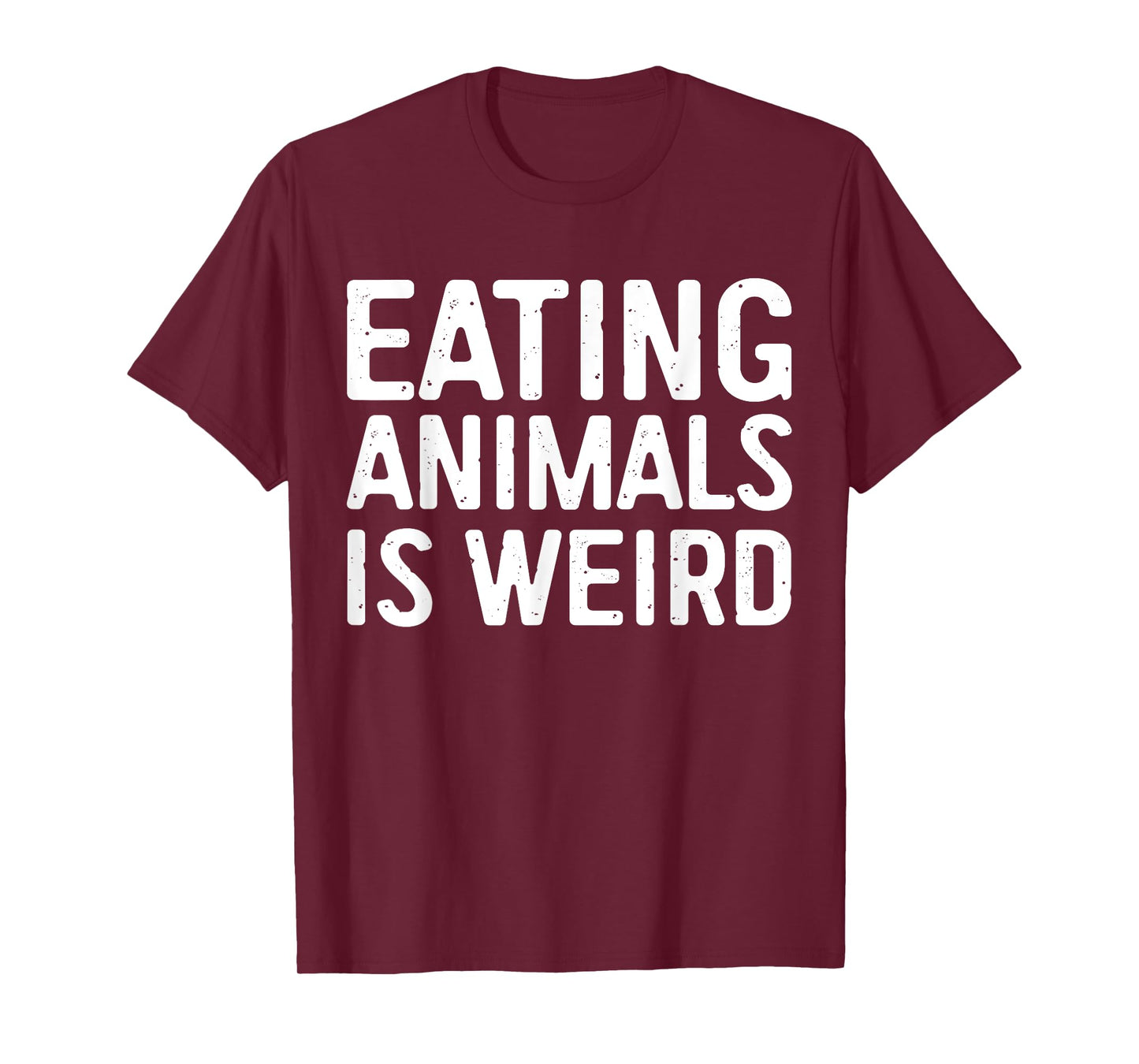 Eating Animals Is Weird Shirt Men Women Kid Vegan Vegetarian T-Shirt