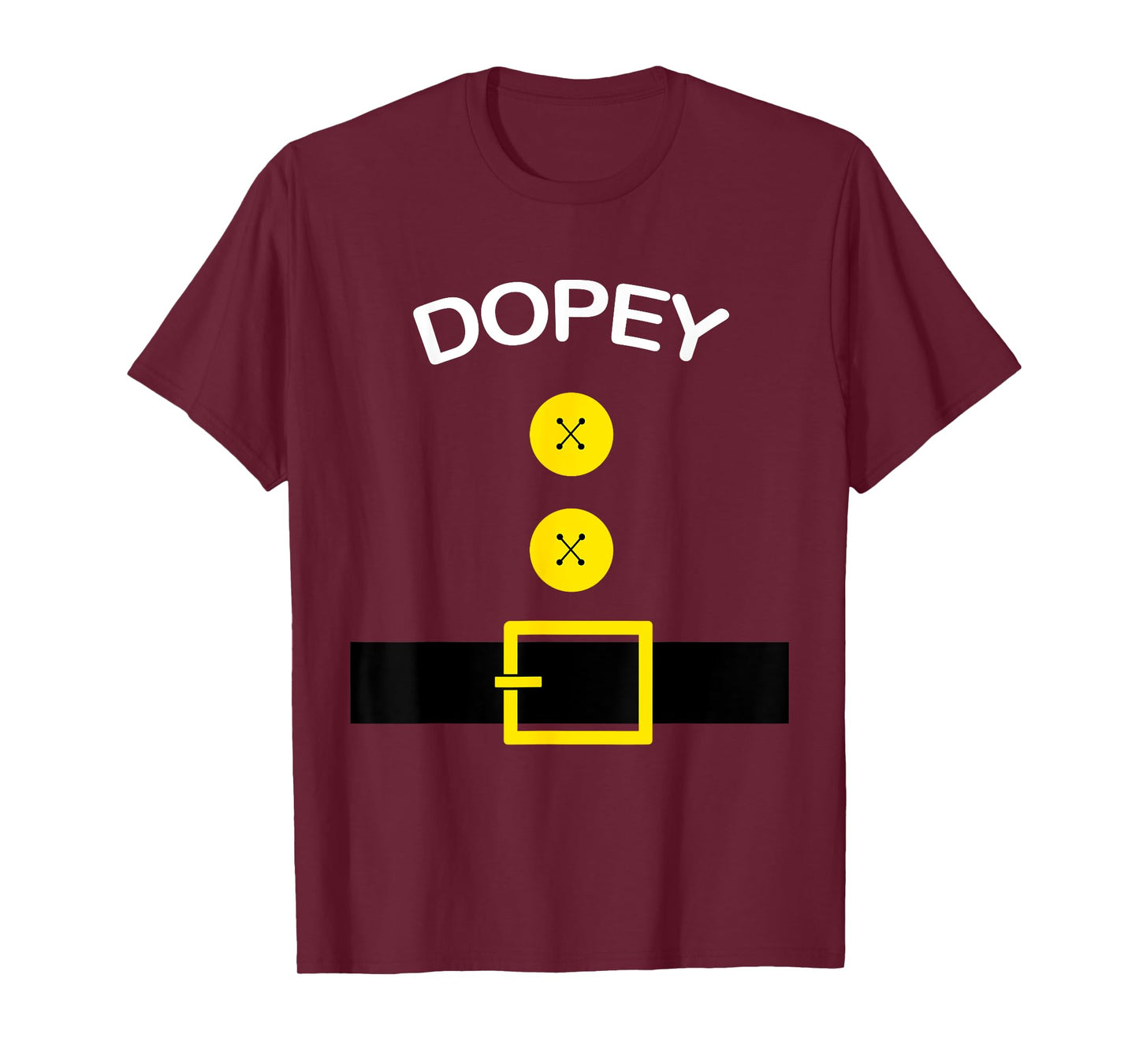 Funny Dopey Group Costume T Shirt Gift Novelty