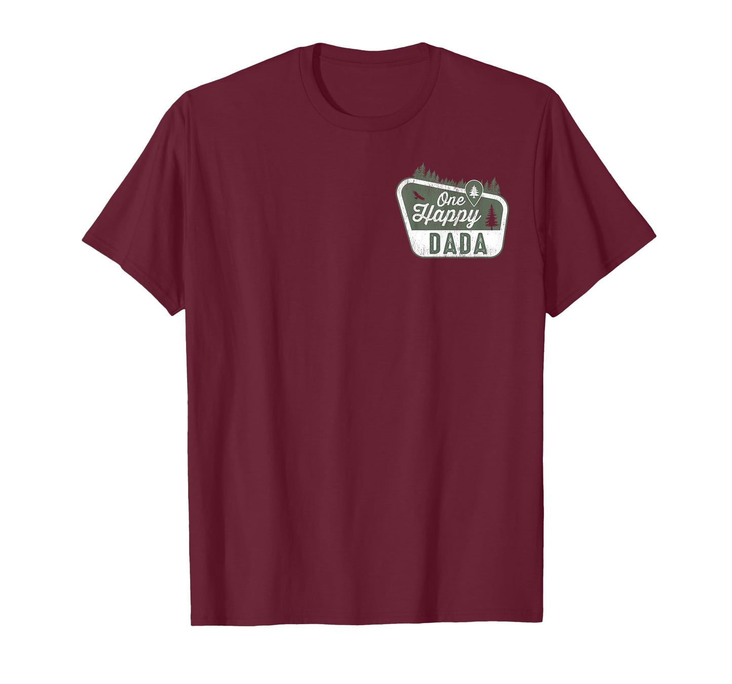 One Happy Dada Camper First Birthday Boy Girl Camping Family T-Shirt