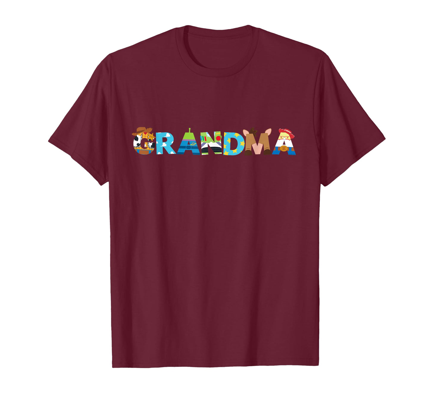 Disney and Pixar’s Toy Story Grandma Family Trip & Birthday T-Shirt