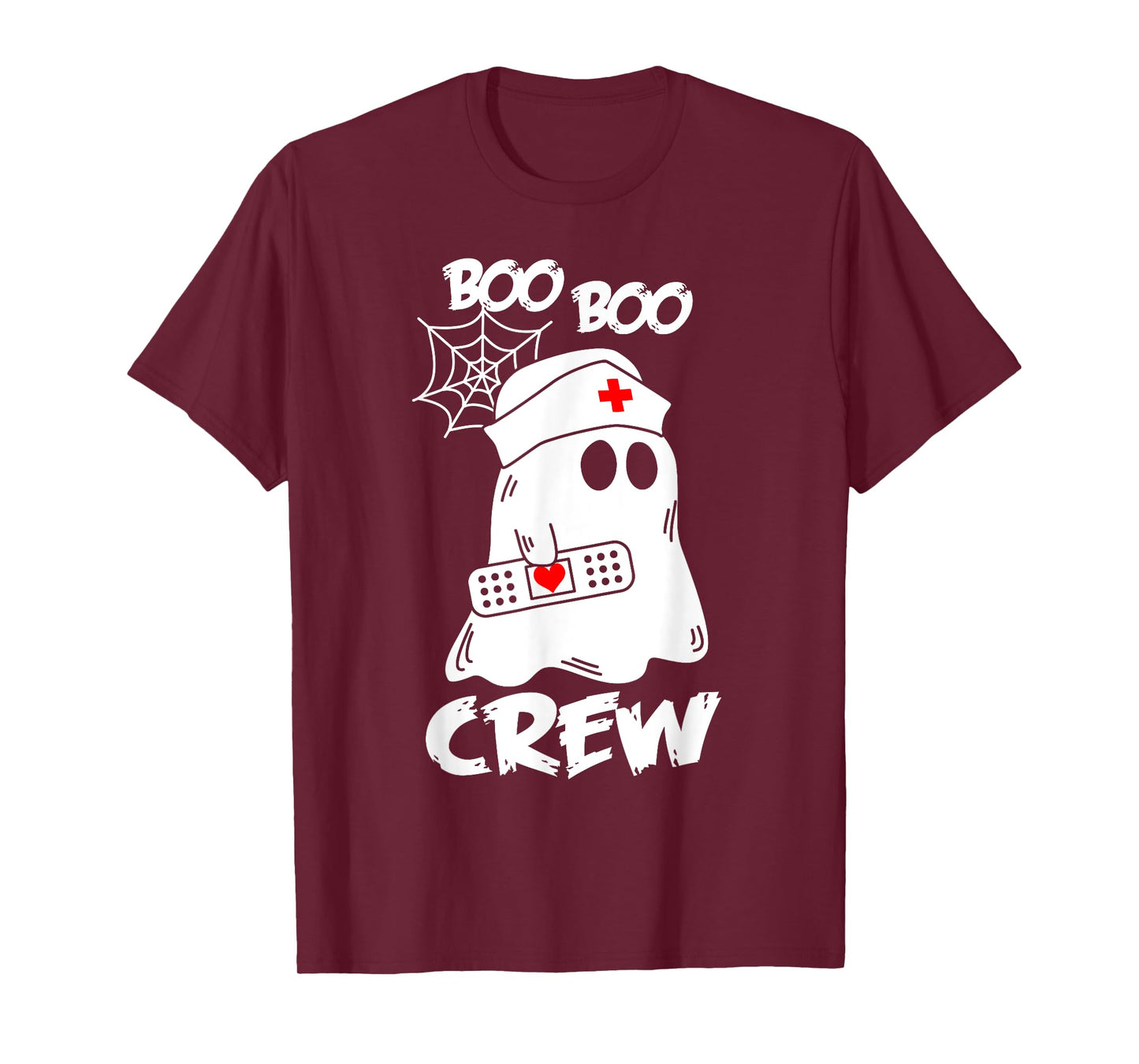 Boo Boo Crew Nurse Shirts Halloween Nurse Shirts for Women T-Shirt