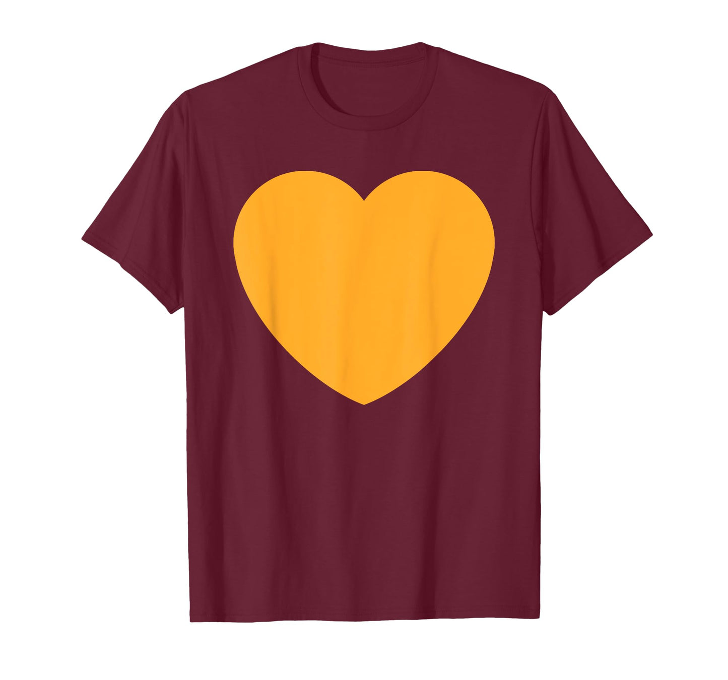 Orange Heart T-Shirt