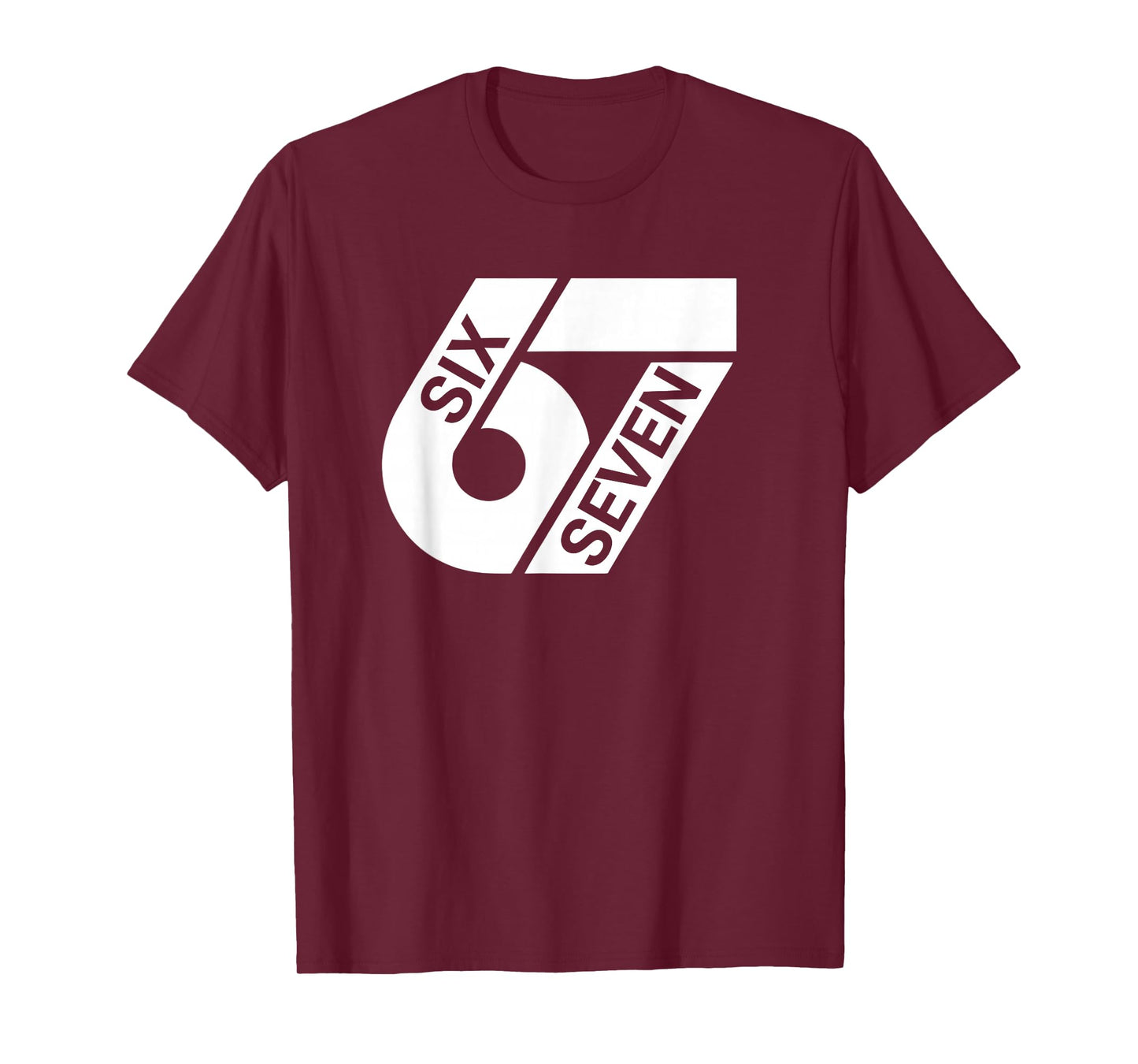 Six Seven Meme Funny 67 T-Shirt