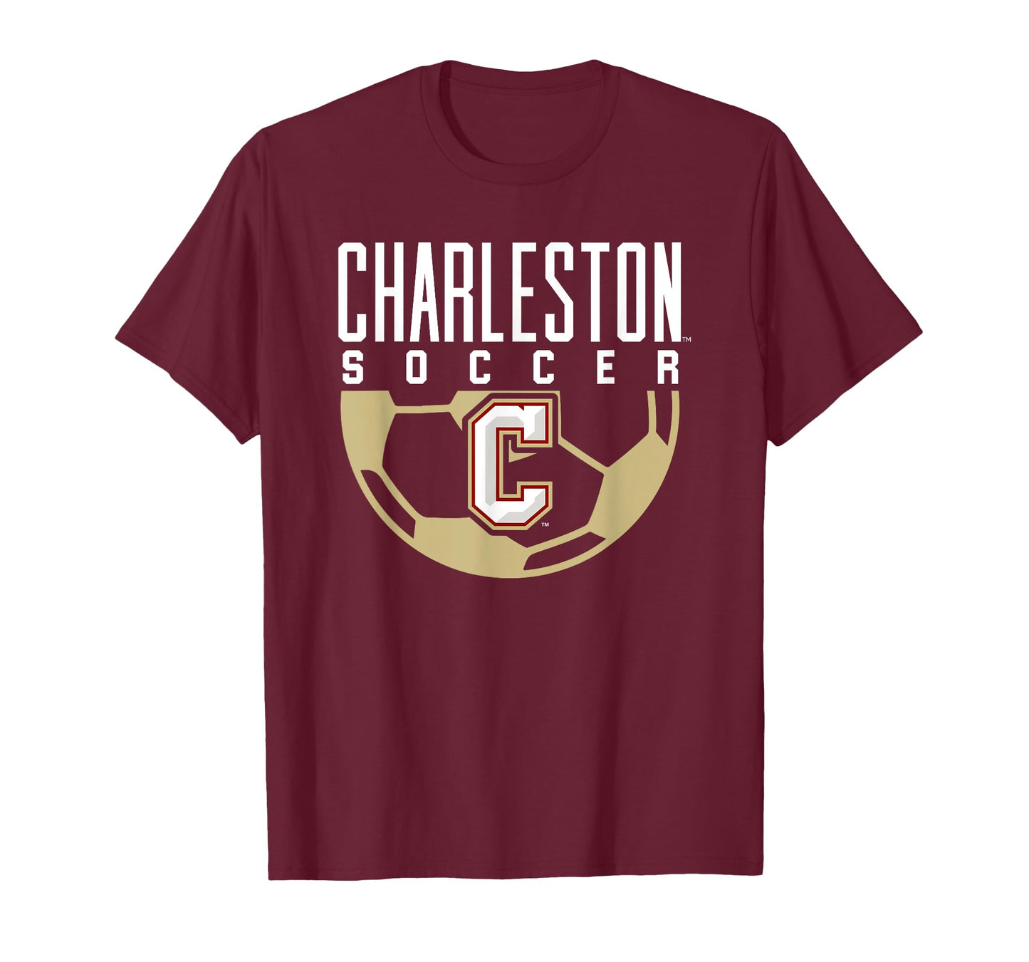 College of Charleston Cougars Soccer Arch T-Shirt