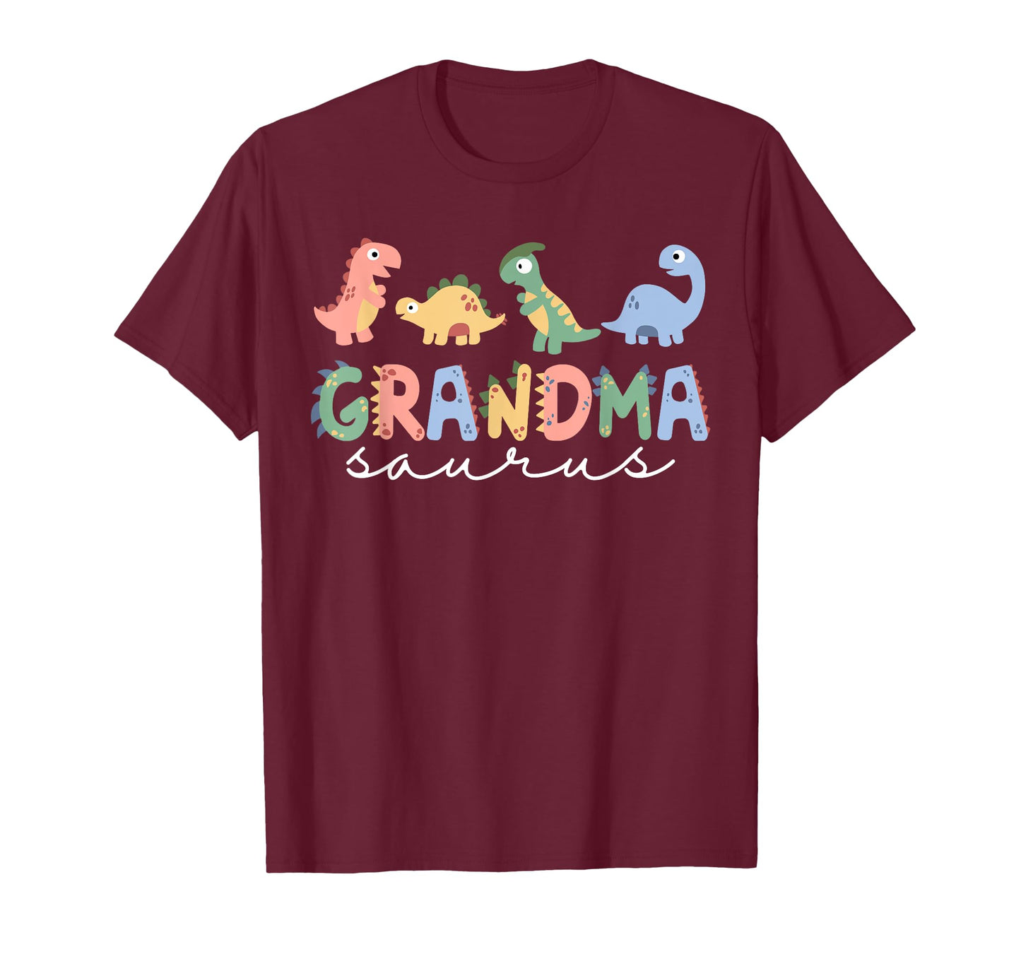 Funny Grandma Saurus T Rex Dinosaur Grandma Saurus Family T-Shirt