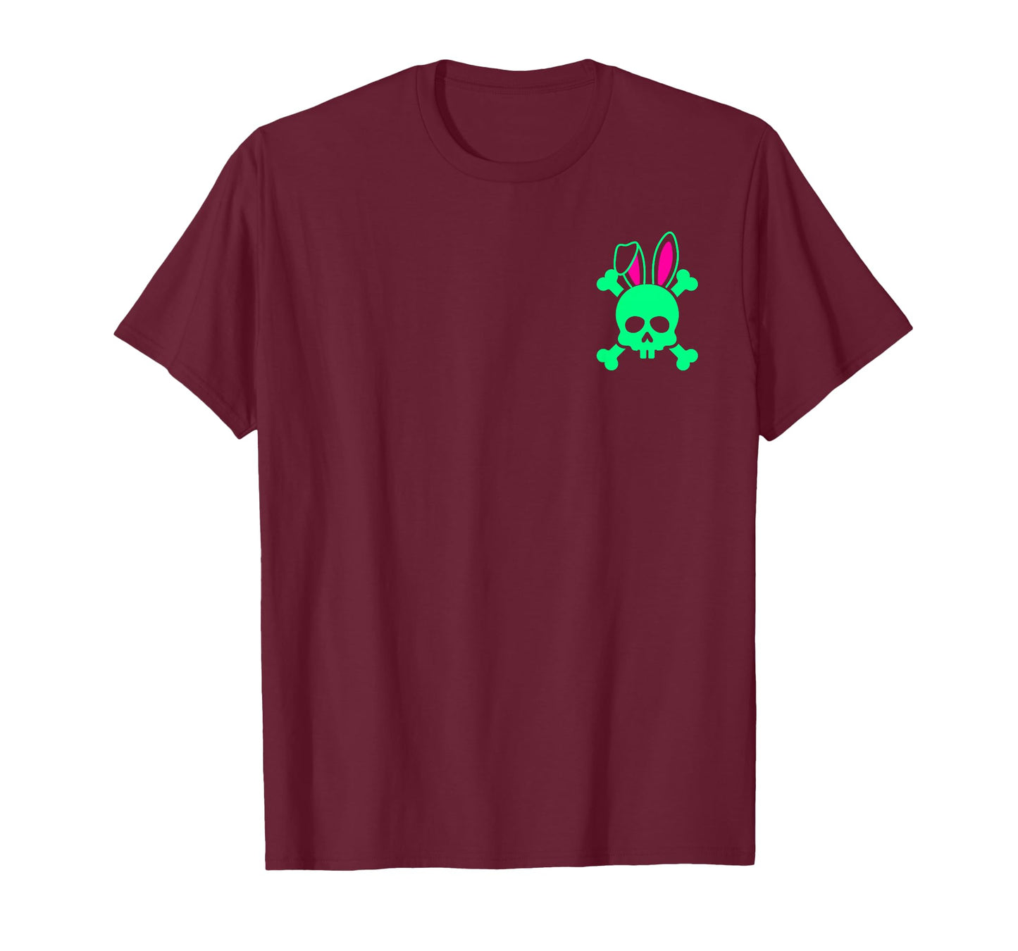 Bunny Skull Alternative Funny and Edgy Design T-Shirt