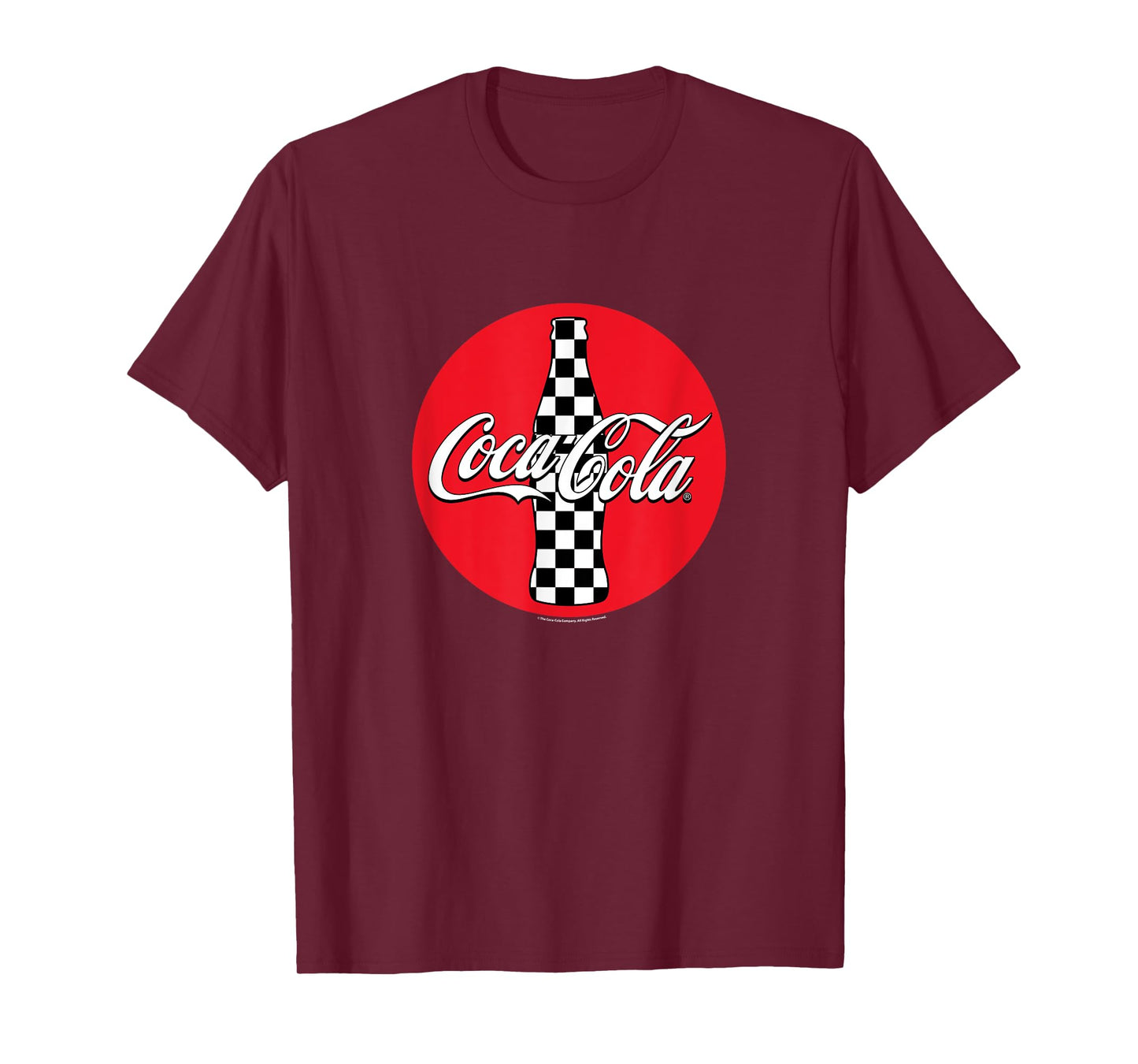 Coca-Cola Racing Checkerboard Red Label Coke T-Shirt