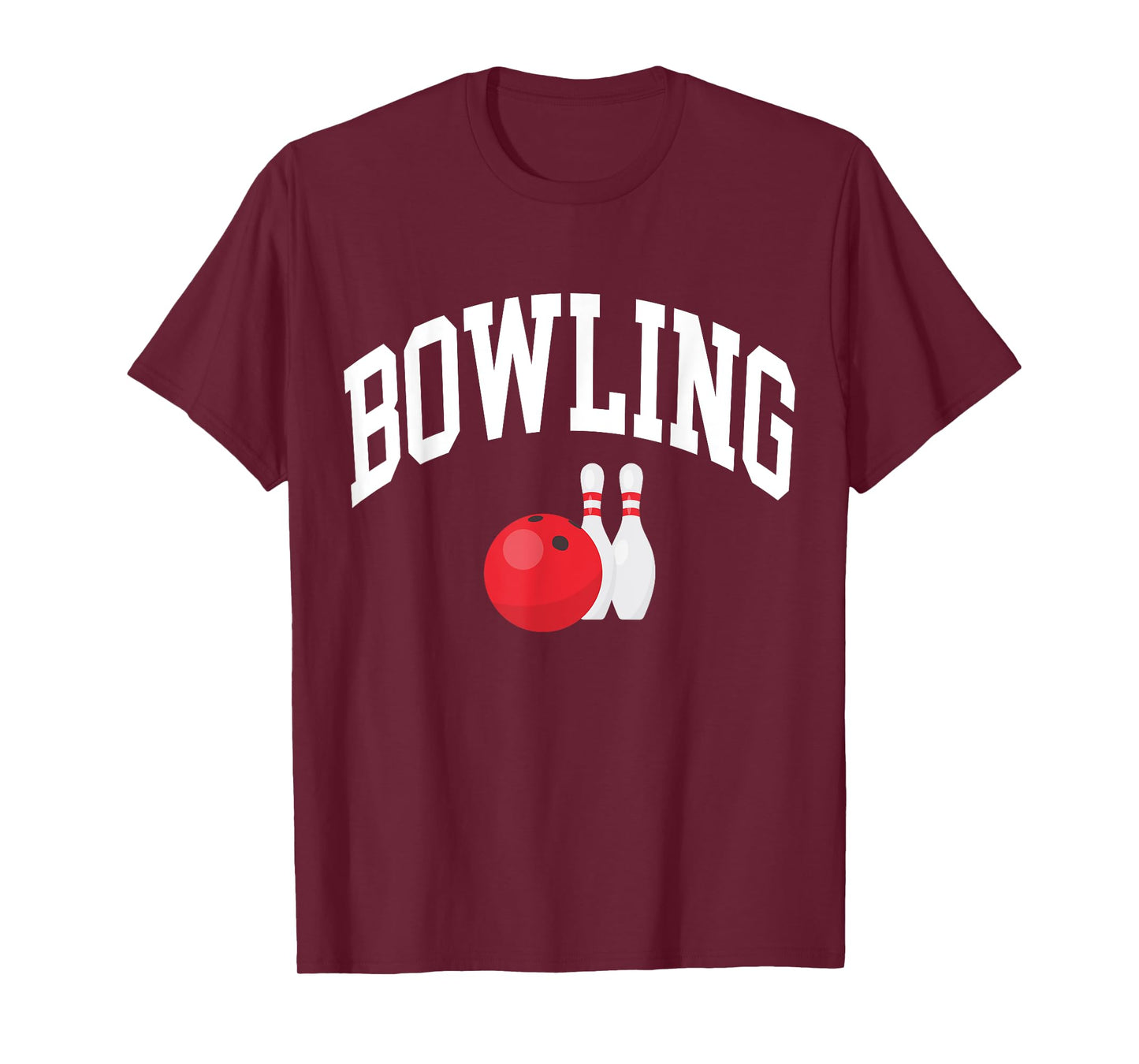 Bowling Bowler Graphic T-Shirt
