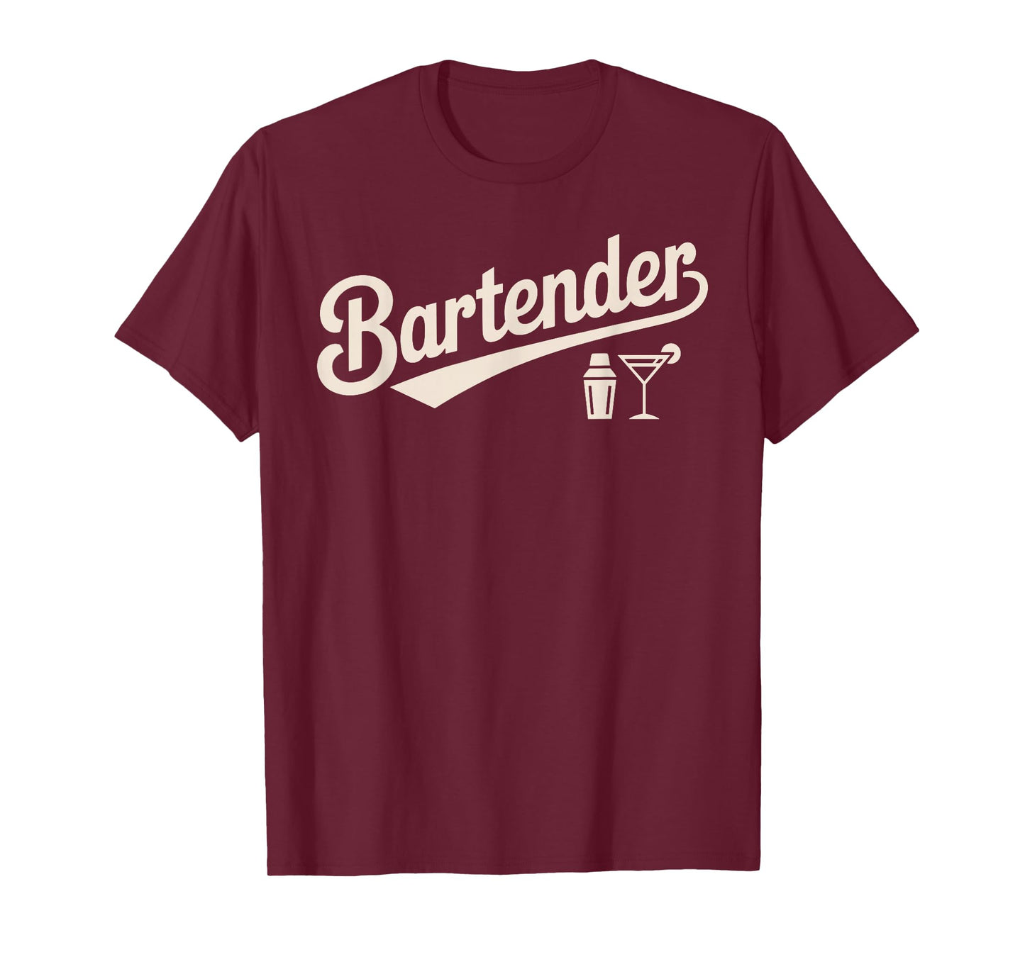 Bartender Art for Men Women Barkeeper Pub Tapster Bartender T-Shirt