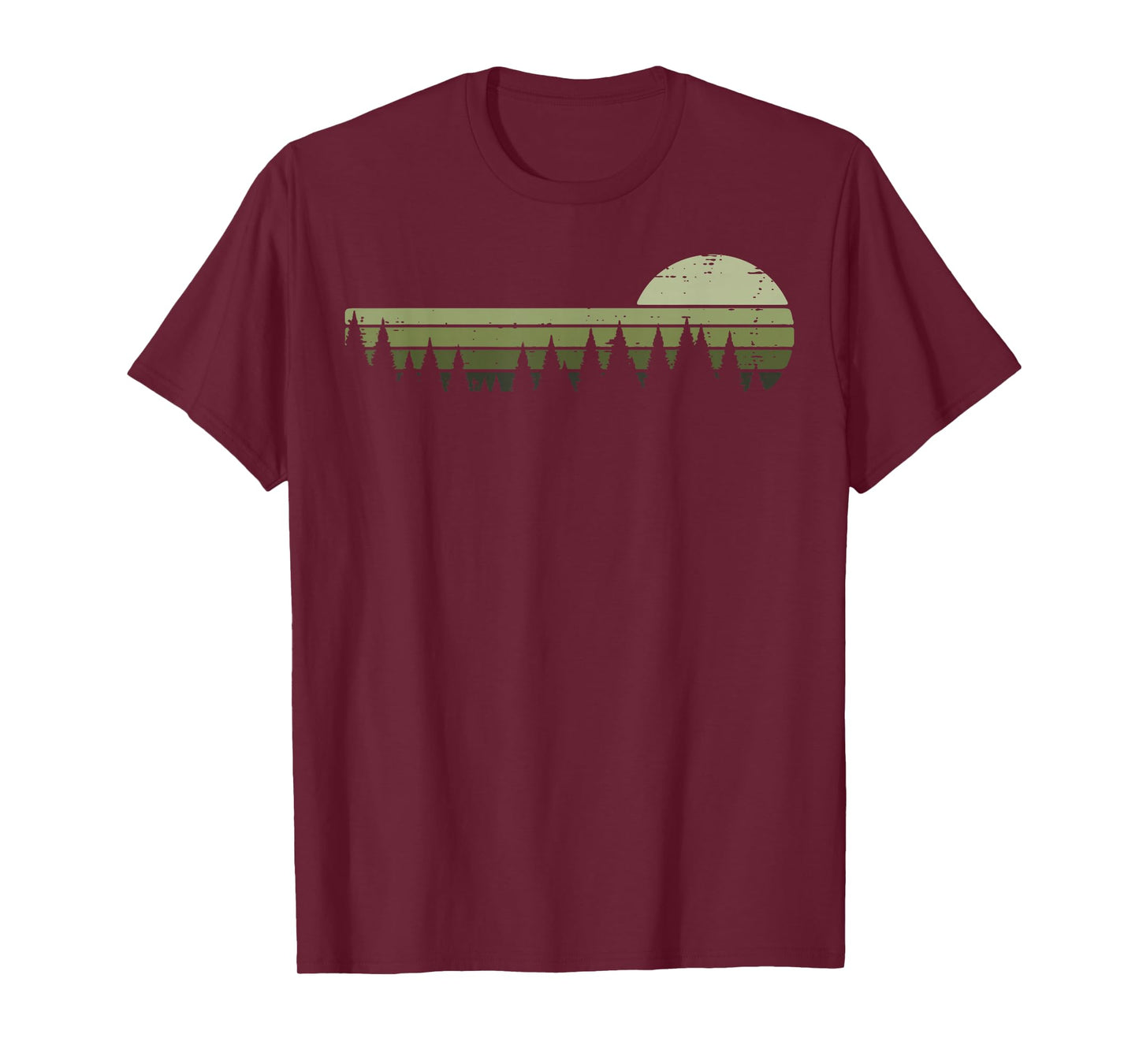 Wildlife Outdoor Forest Trees Vintage Nature Men Women Kids T-Shirt