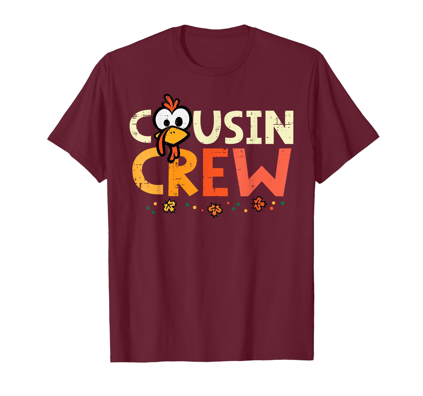 Thanksgiving Cousin Crew Squad Fall Boys Girls Kid Women Men T-Shirt