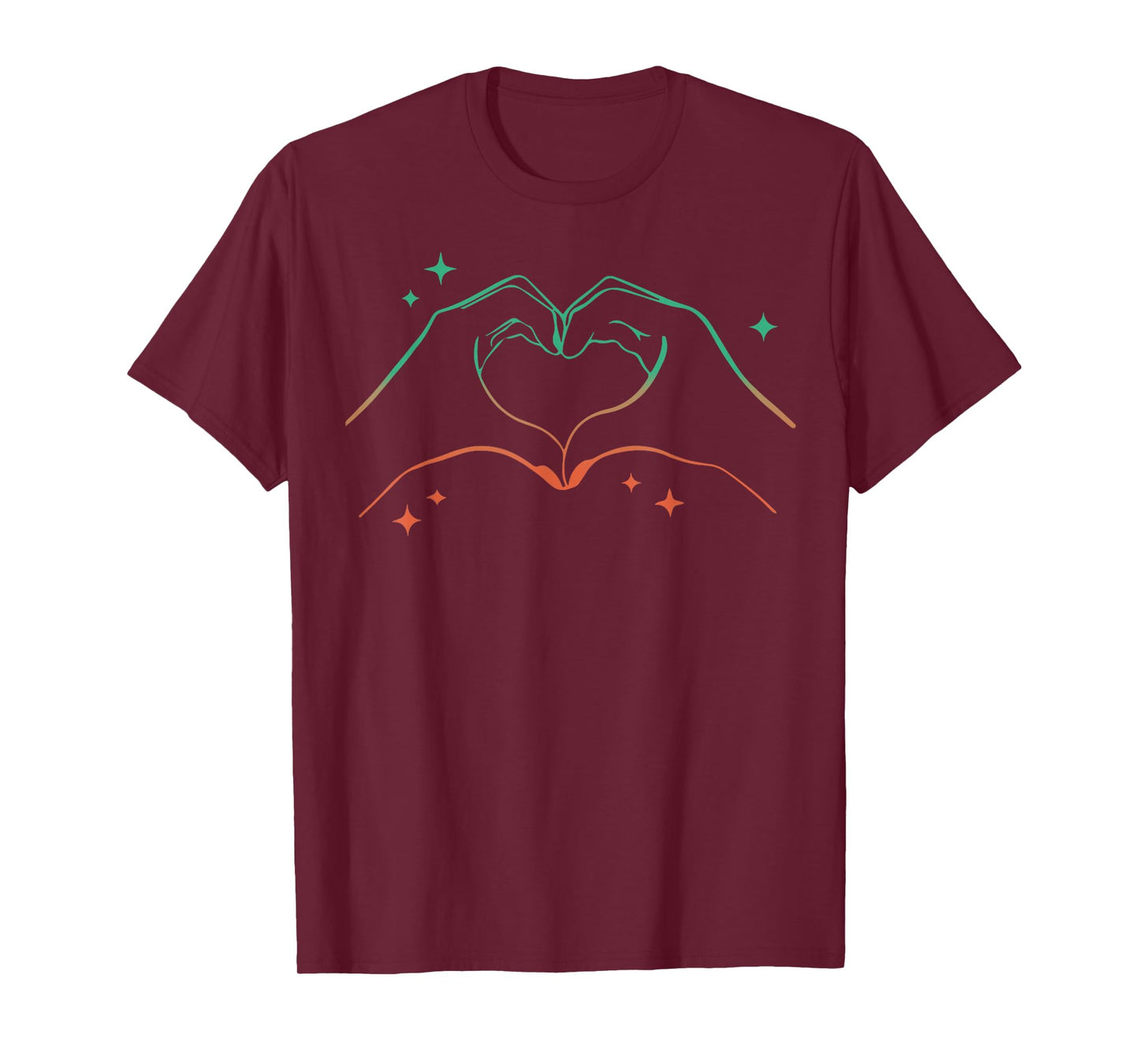 Heart Hands Taylor First Name Girl Vintage 70's 80's T-Shirt