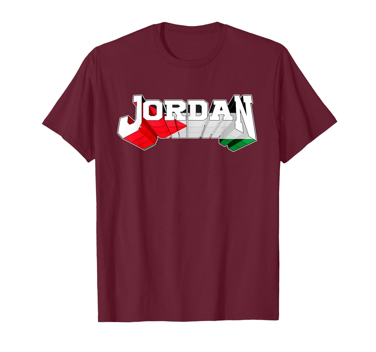 Proud Jordan Flag Jordanian T-Shirt