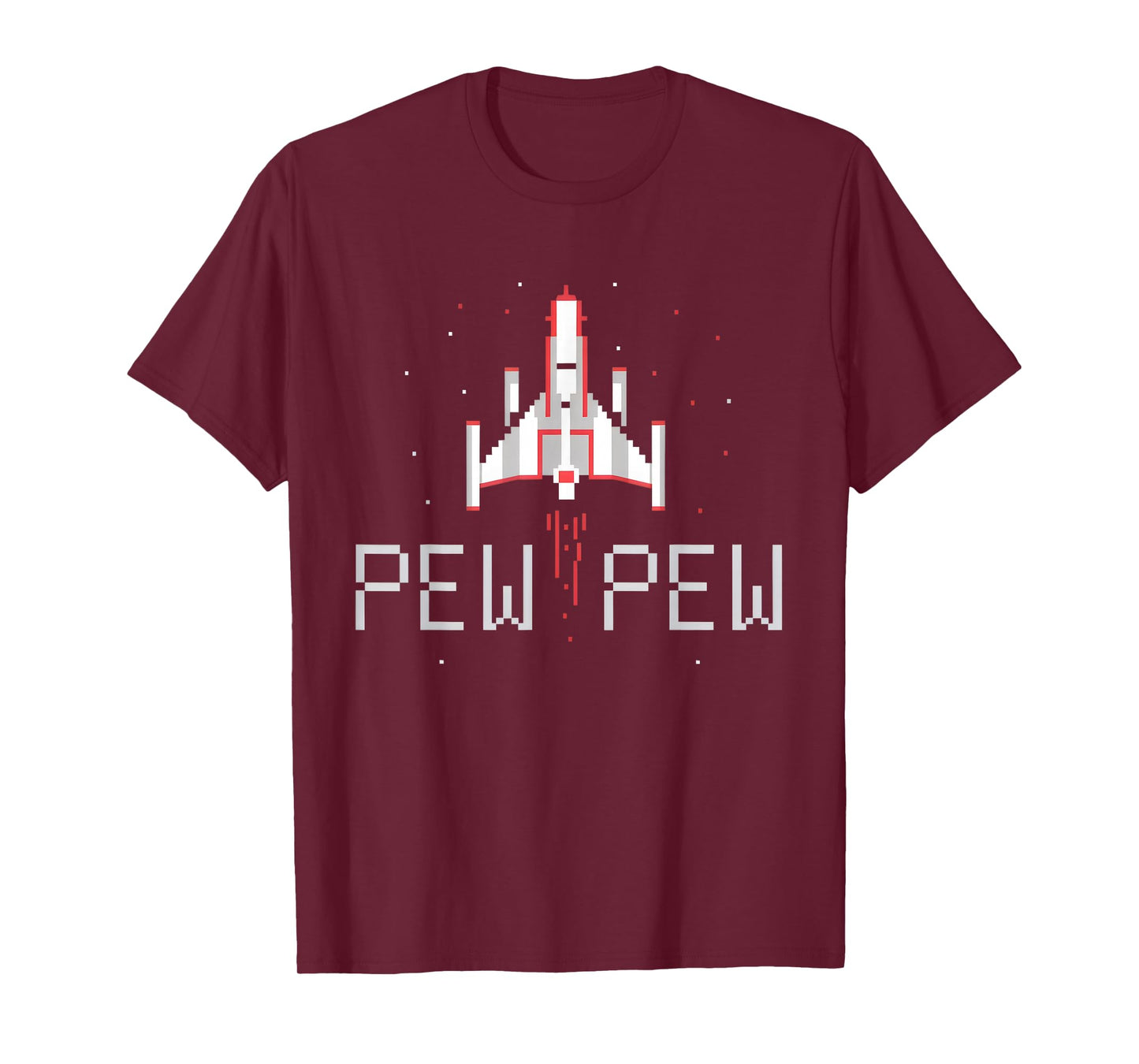 Pew Pew Gamer Vintage 80's 90's Arcade Gaming Lover T-Shirt