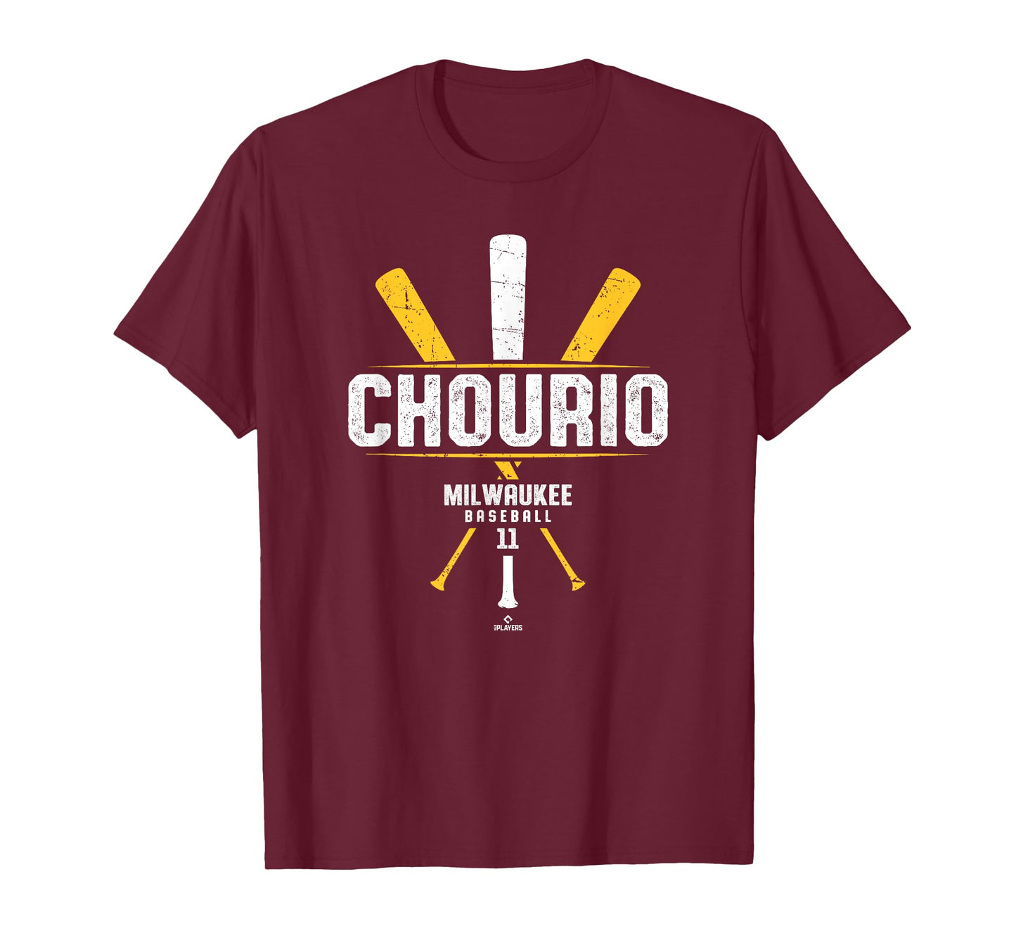 Vintage Baseball Bat Gameday Jackson Chourio Milwaukee T-Shirt