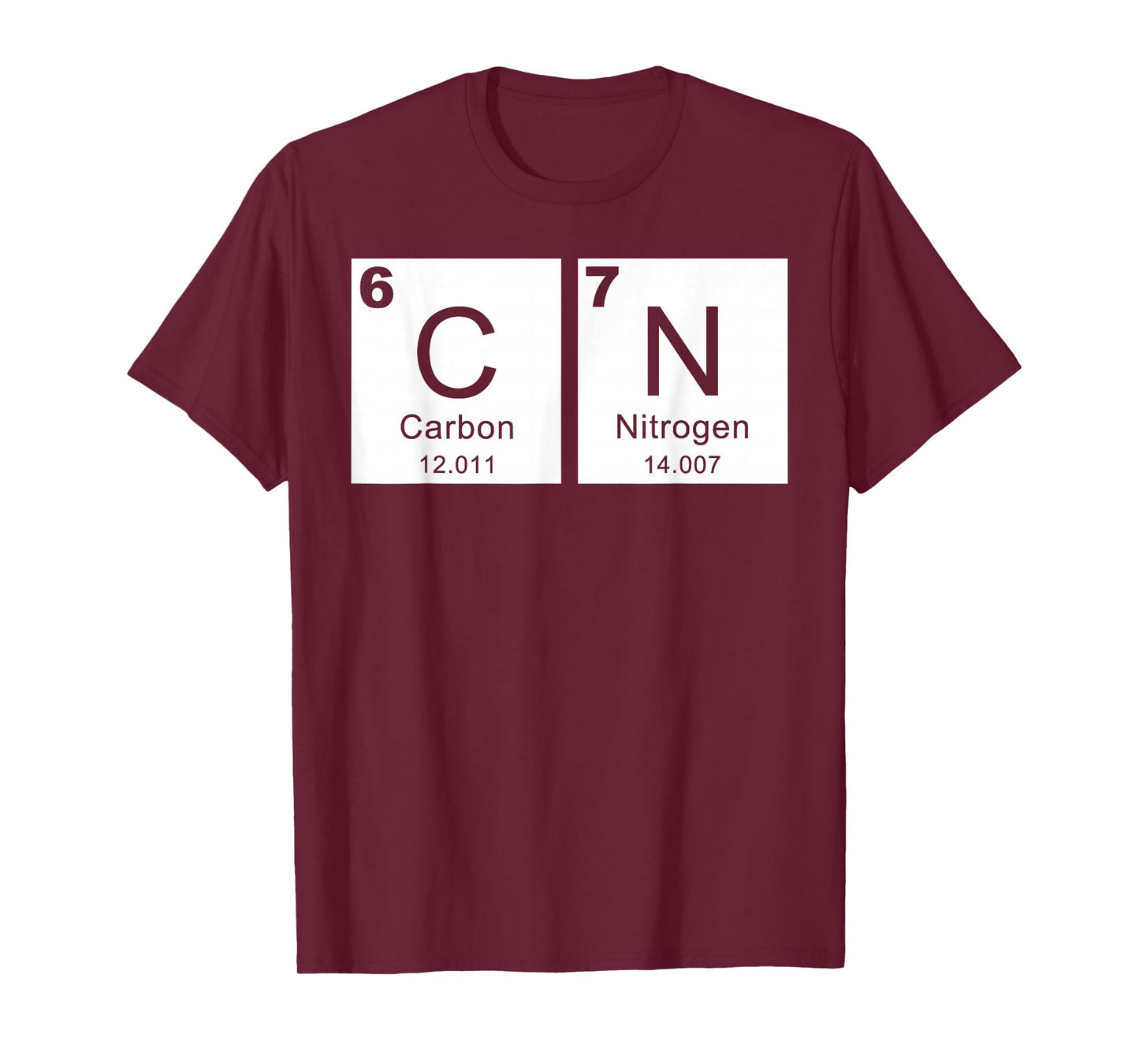 Fun 67 Meme Six Seven Funny Science Teacher Periodic Table T-Shirt