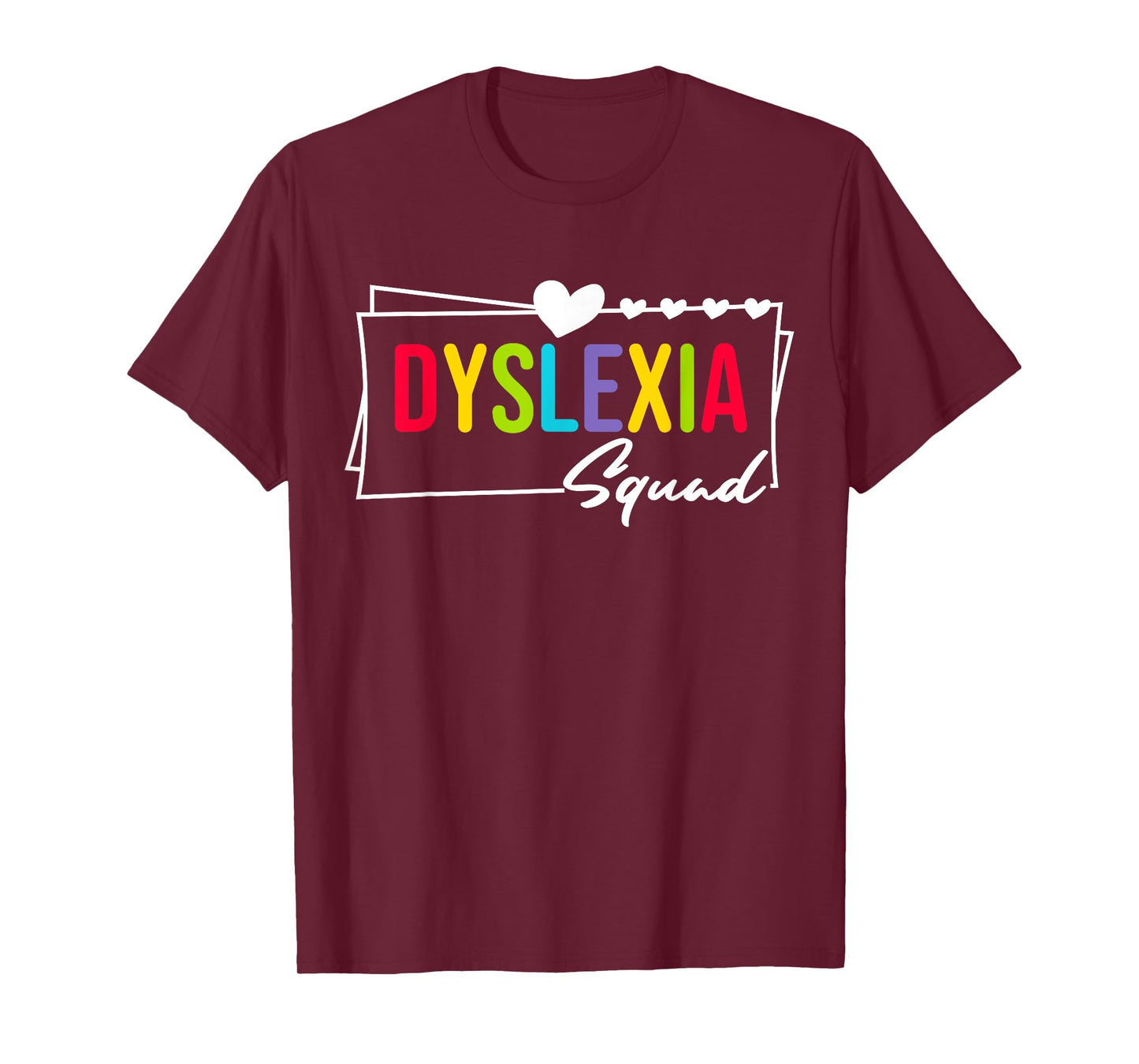 Dyslexia Squad Awareness Dyslexia Therapist Teacher Women T-Shirt
