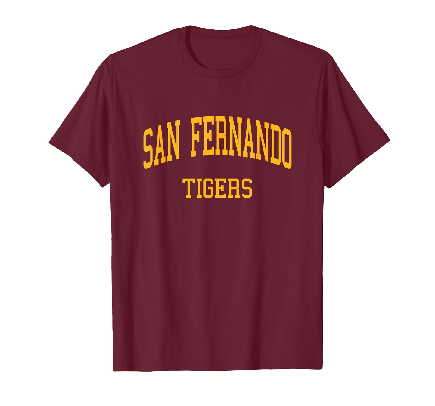 San Fernando High School HS San Fernando CA Retro Sports T-Shirt