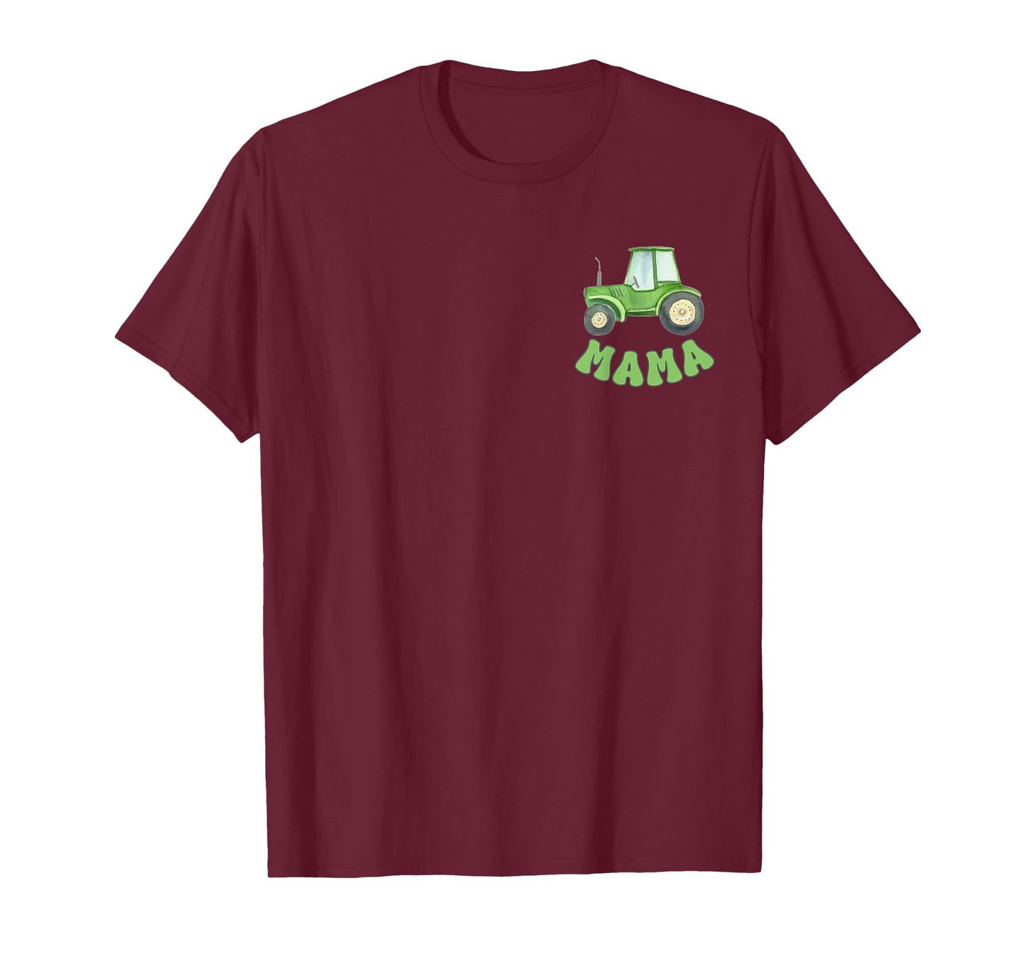 Mama of the Birthday Boy Tractors Farm Trucks Family Party T-Shirt