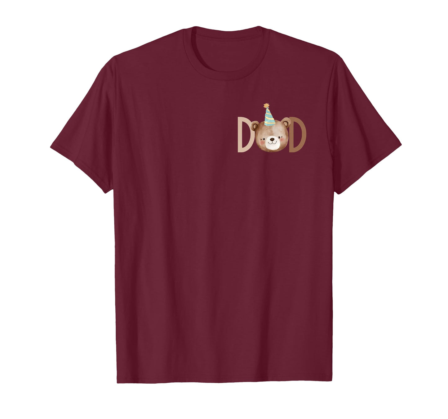 Dad Beary First Birthday Shirt Matching Family Outfit T-Shirt