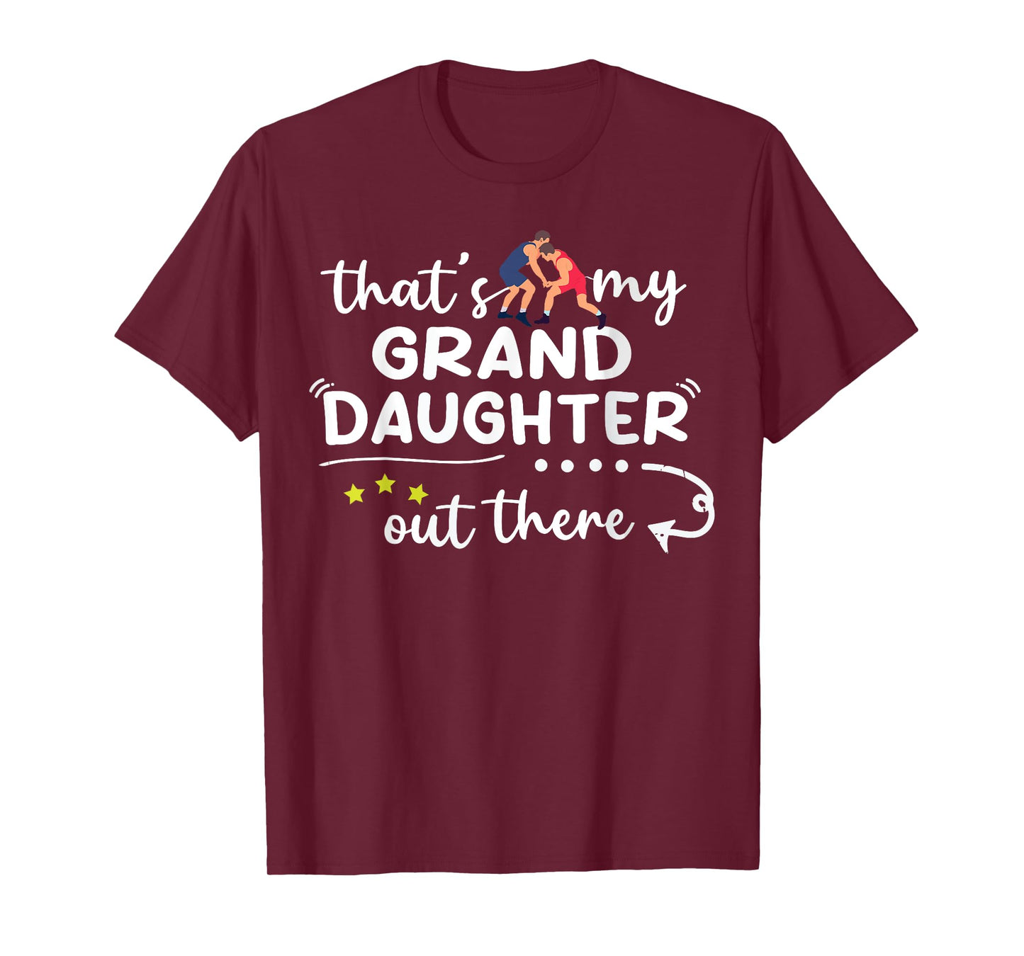 That's My Granddaughter Out There Wrestling Fan Lover Sports T-Shirt