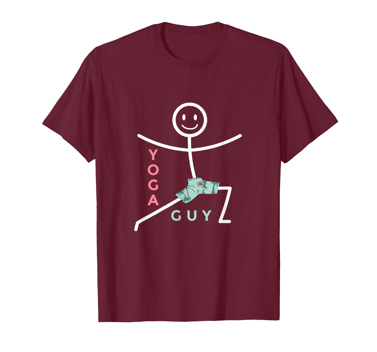 Meditating Stick Man Meditation Zen Namaste Yoga Instructor T-Shirt