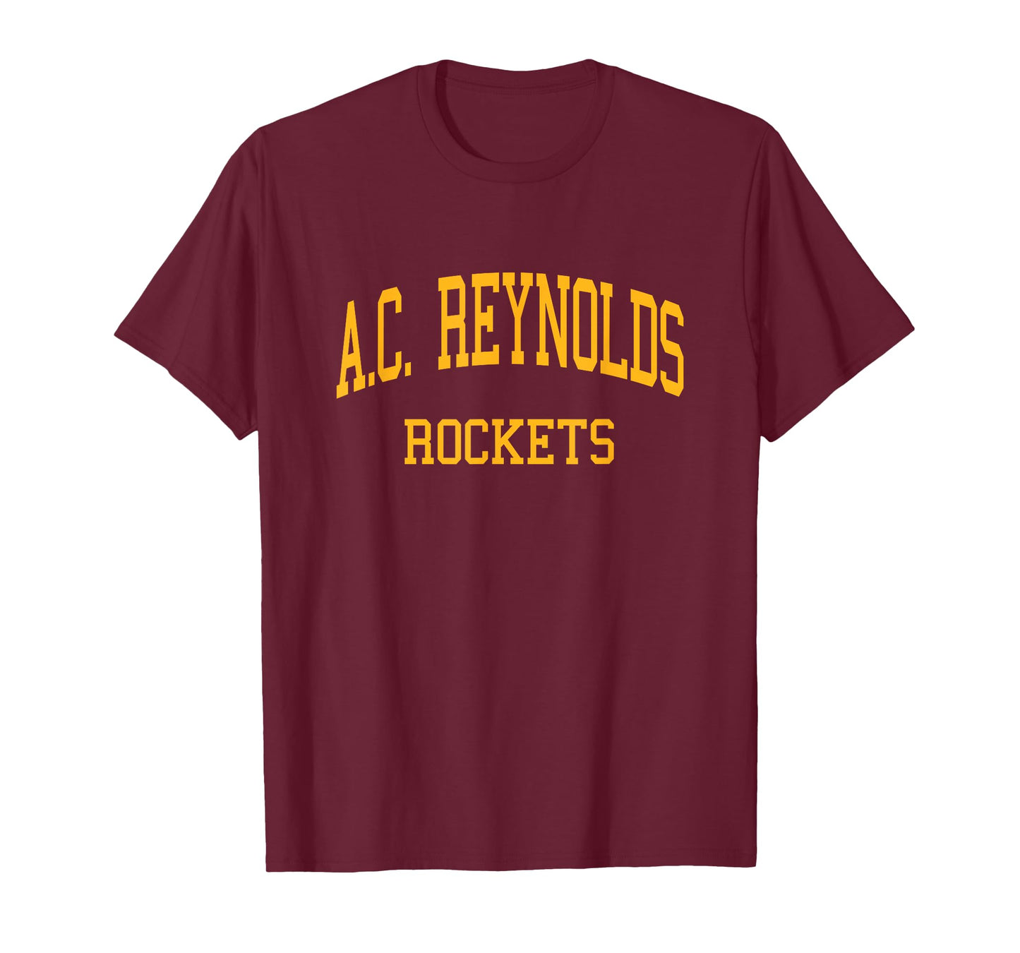 A.C. Reynolds High School HS Asheville NC Retro Sports T-Shirt